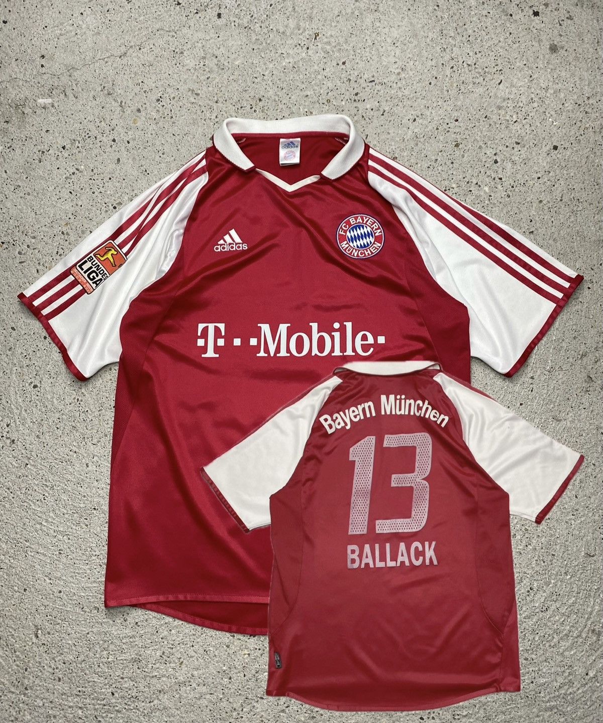 Adidas Bayern muchen adidas ballack 13 football jersey tshirt Size US M / EU 48-50 / 2 - 1 Thumbnail