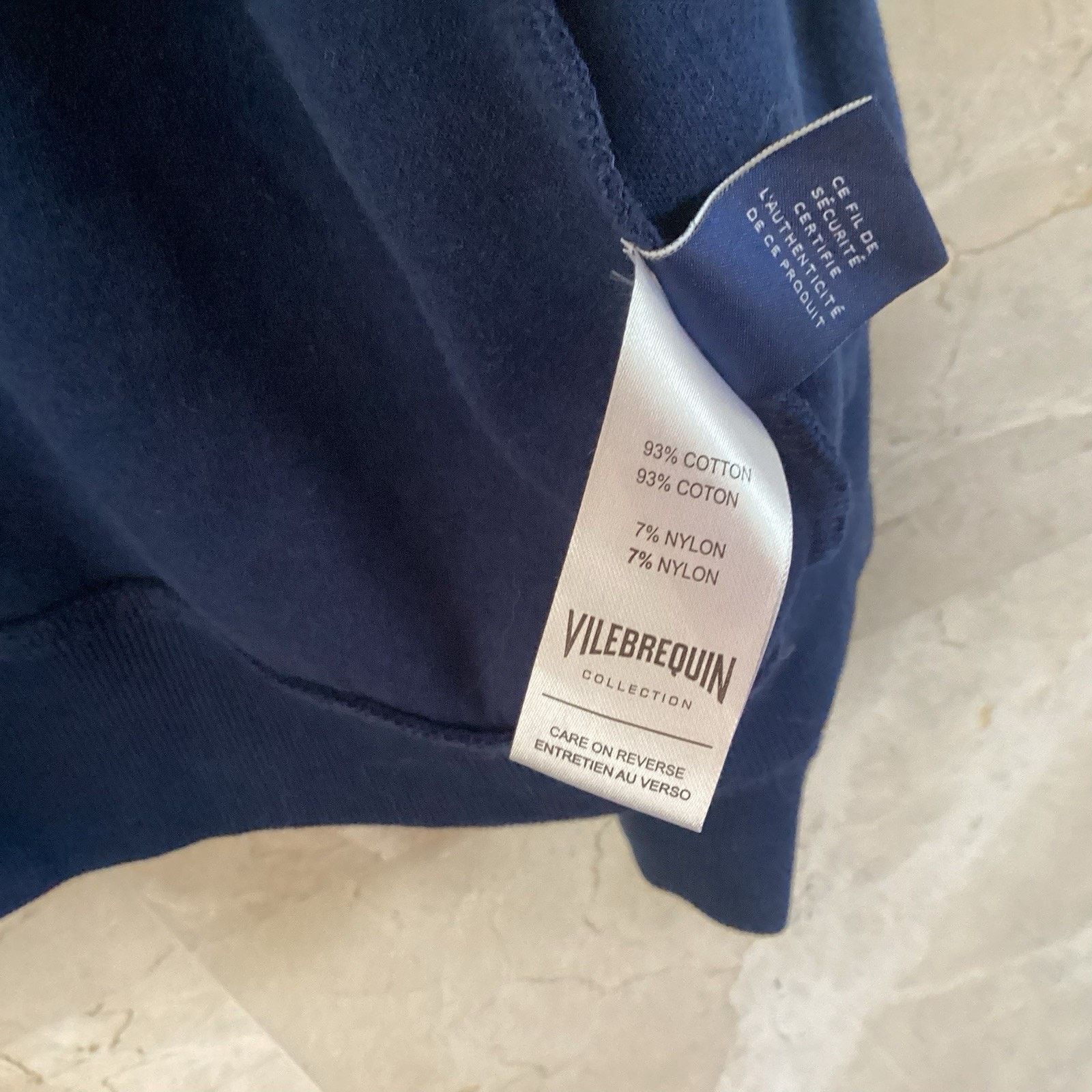 Vilebrequin Vilebrequin Zip Track Jacket M Navy Minimalist Streetwear Size US M / EU 48-50 / 2 - 9 Thumbnail