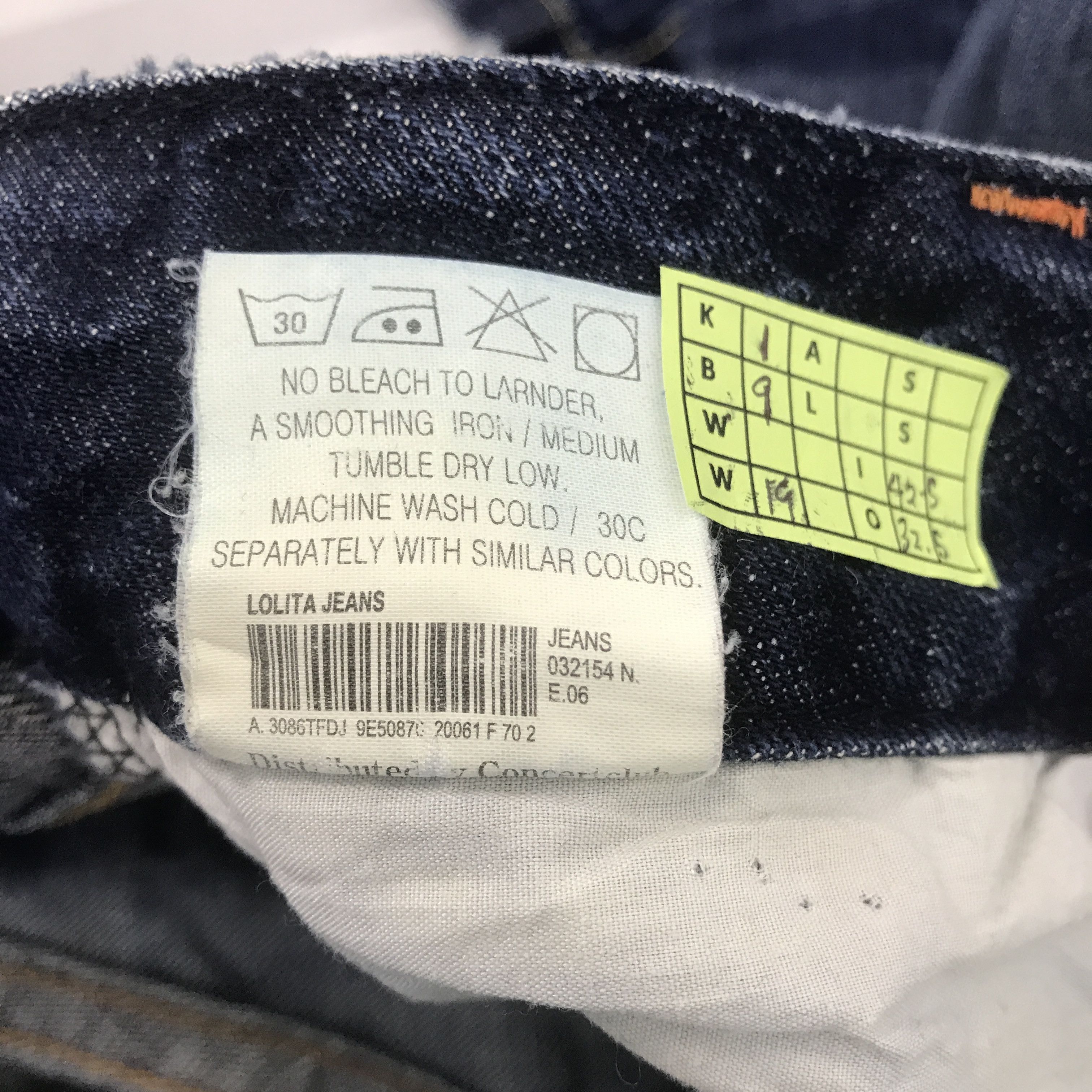 Vintage Vintage Lolita Distressed denim faded Jeans Size US 34 / EU 50 - 12 Thumbnail