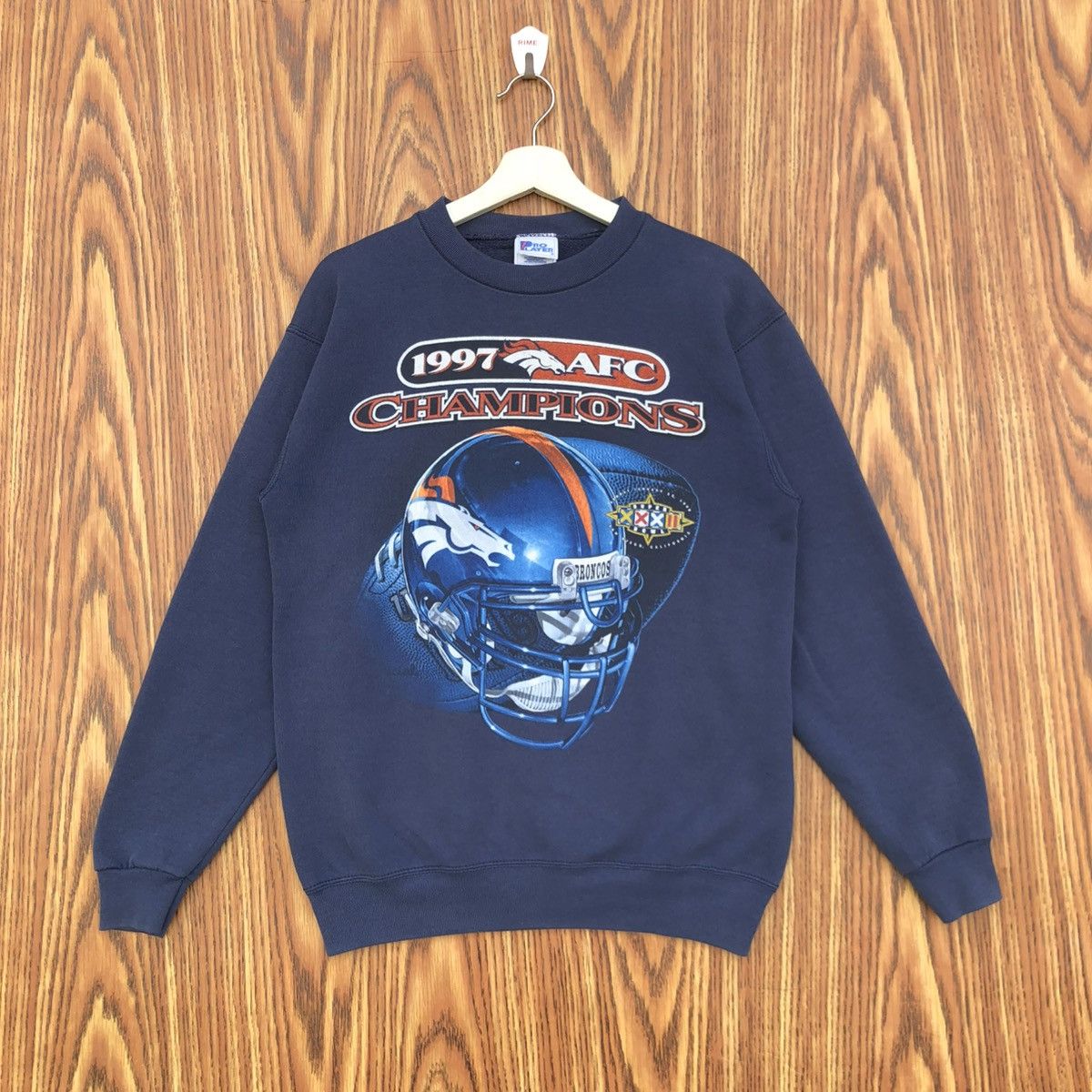 NFL Vintage NFL Denver Broncos Team Champions Sweatshirt Size US M / EU 48-50 / 2 - 1 Thumbnail