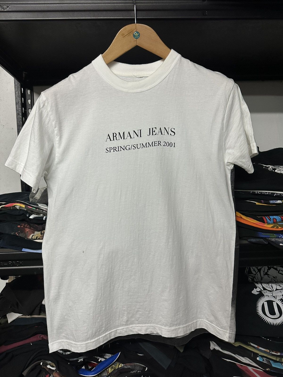 Armani Rare Vintage Armani Spring Summer Weber Japan Tee Size US M / EU 48-50 / 2 - 6 Thumbnail