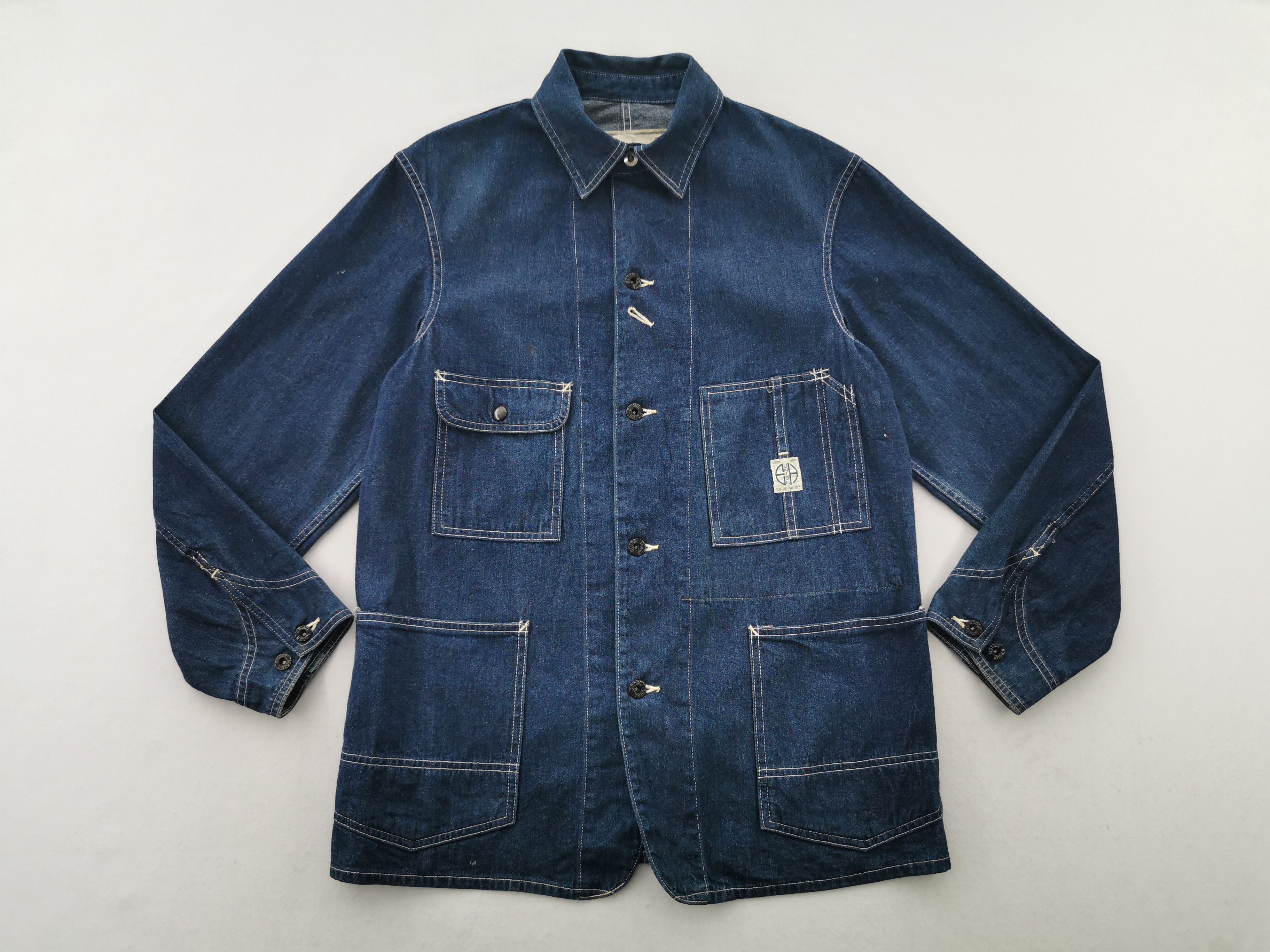 The Real McCoy's Vintage 90s The Real McCoy's Denim Jacket Made In Japan Size US M / EU 48-50 / 2 - 3 Thumbnail