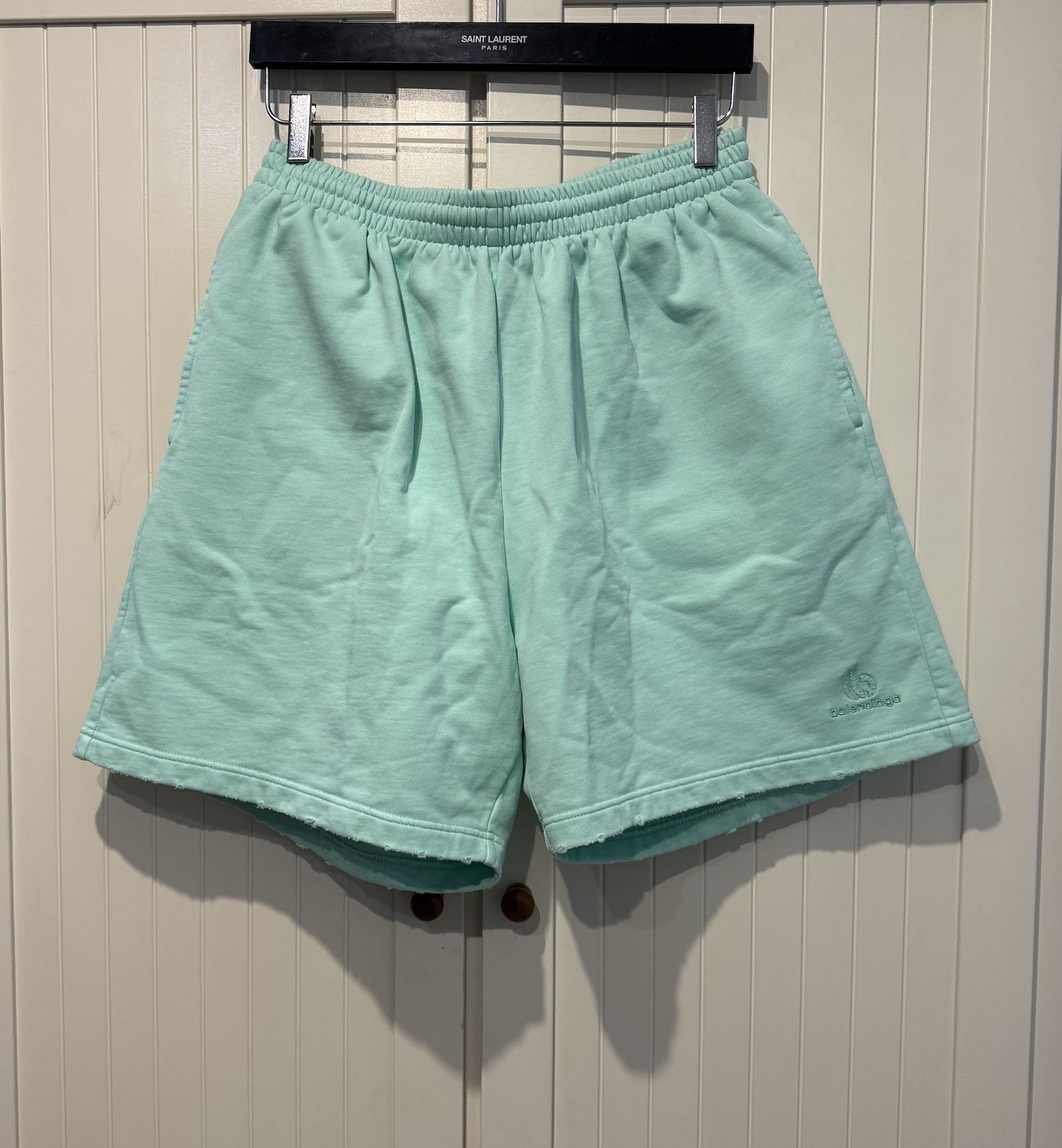 Balenciaga SS'22 Sweat shorts Logo Size US 30 / EU 46 - 1 Thumbnail