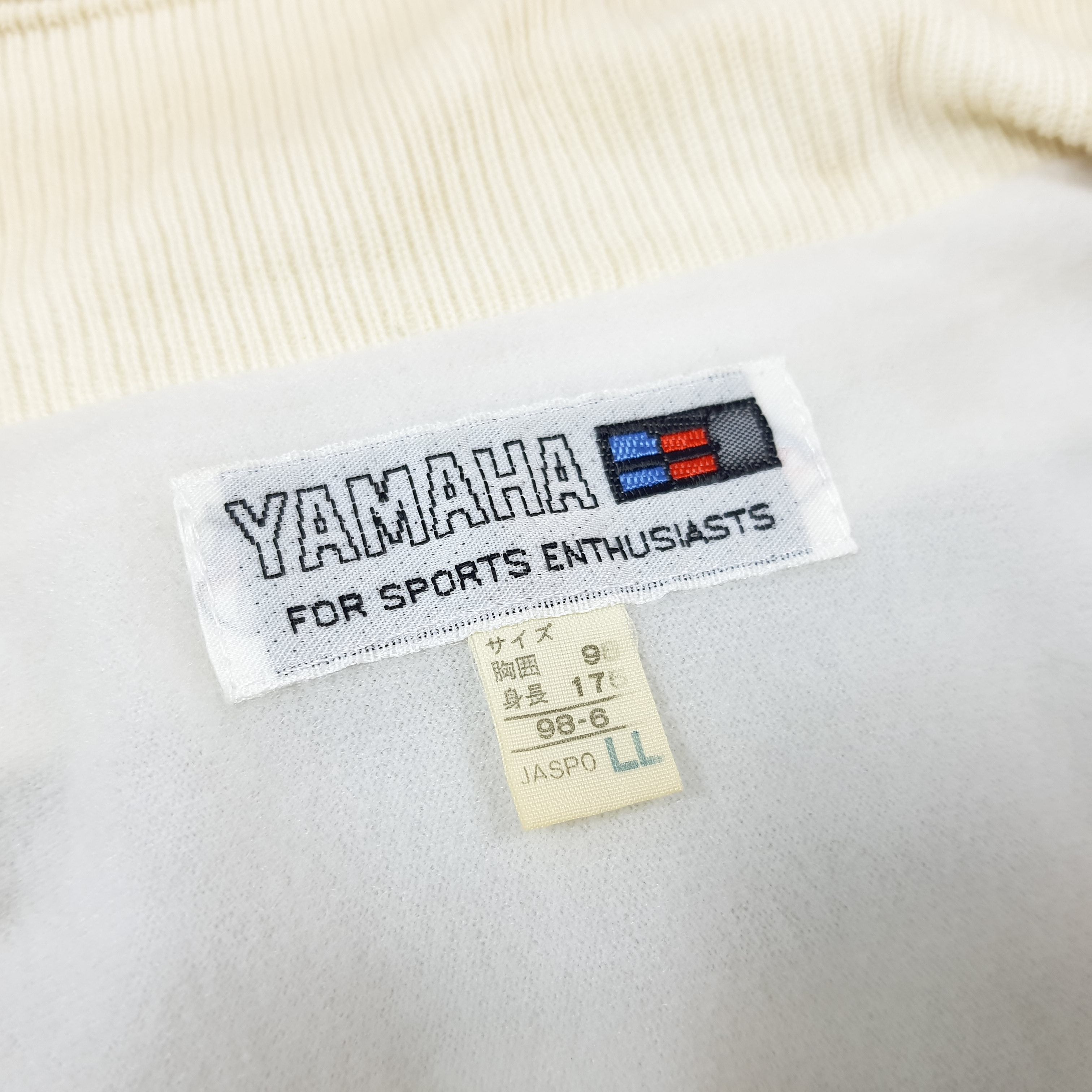 Japanese Brand × Vintage × Yamaha Vintage YAMAHA Sport Style Urban Basic Biker Jacket Size US XL / EU 56 / 4 - 6 Thumbnail