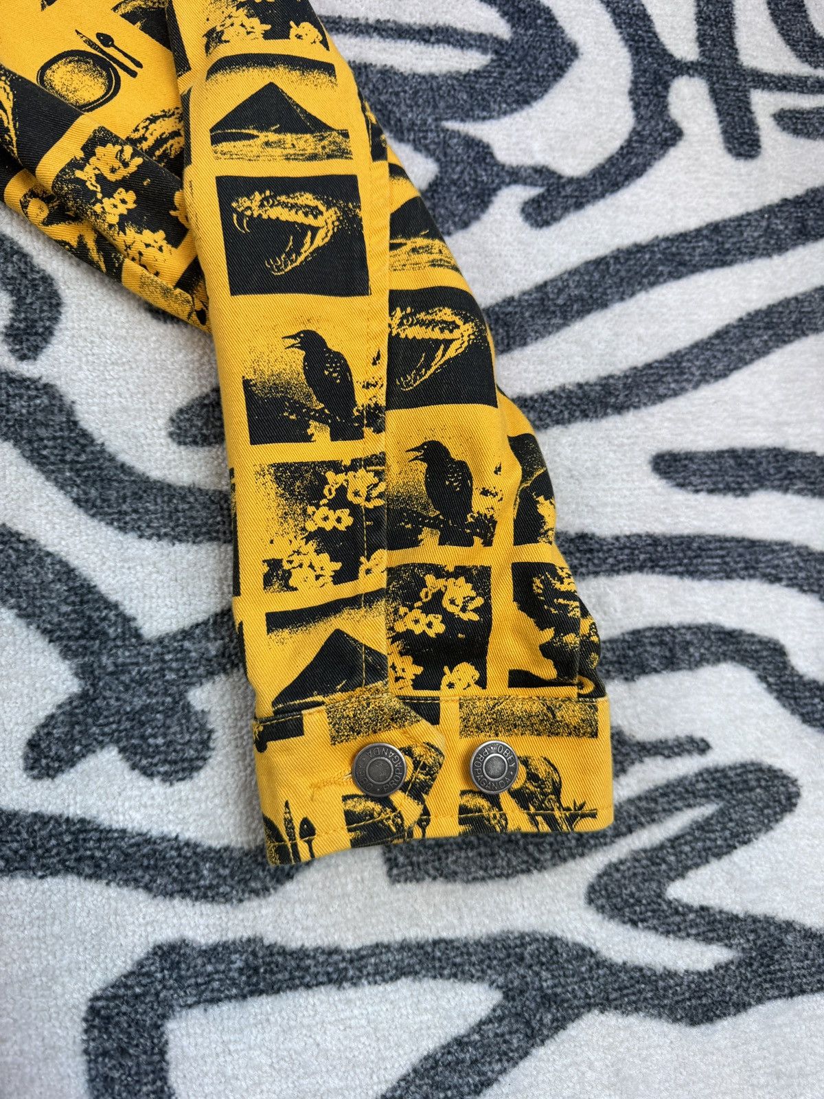 Obey Obey Chaos Jacket Yellow Size Large Size US L / EU 52-54 / 3 - 8 Thumbnail