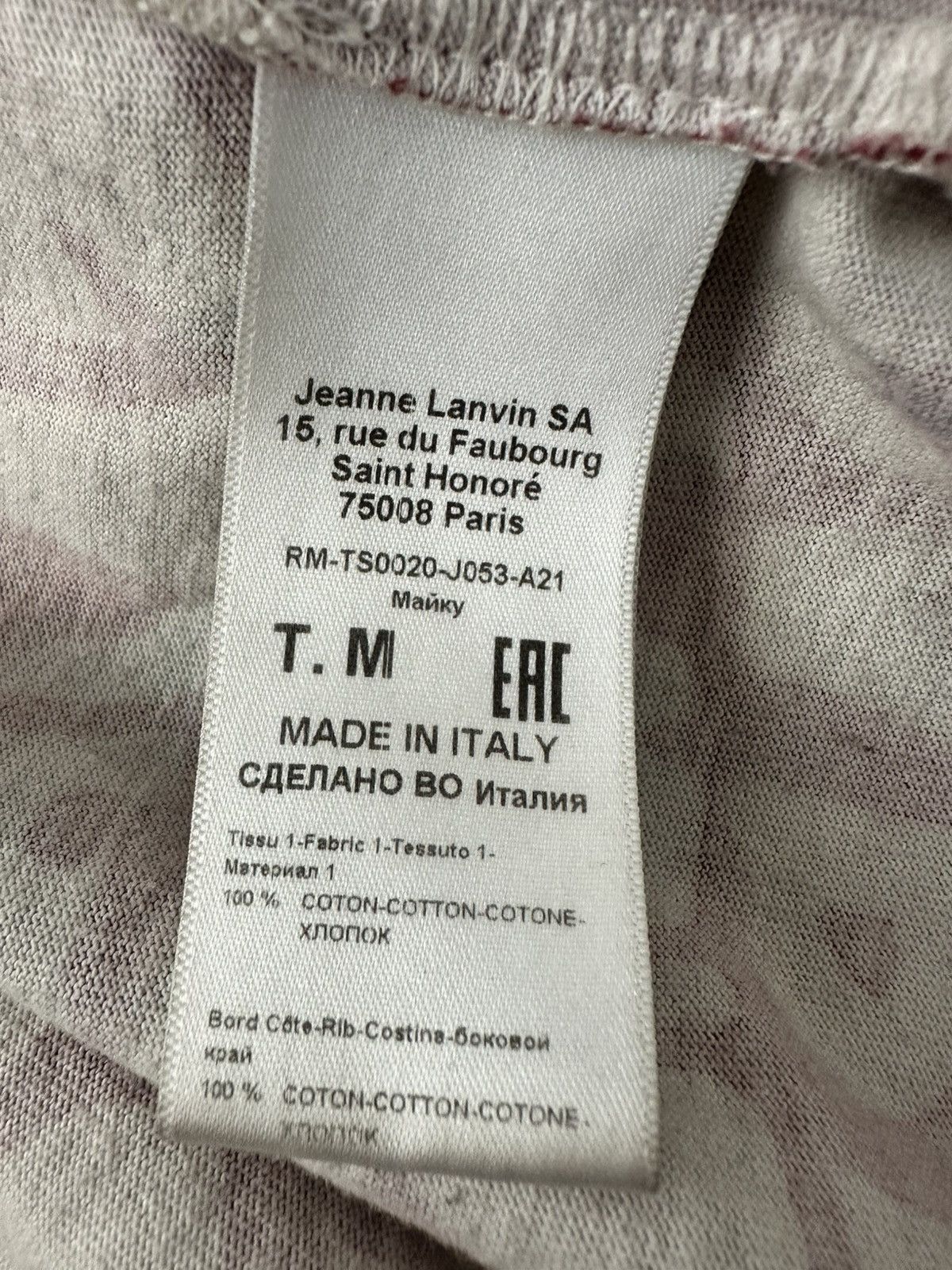 Lanvin Lanvin skateboard long sleeve Size US L / EU 52-54 / 3 - 11 Thumbnail
