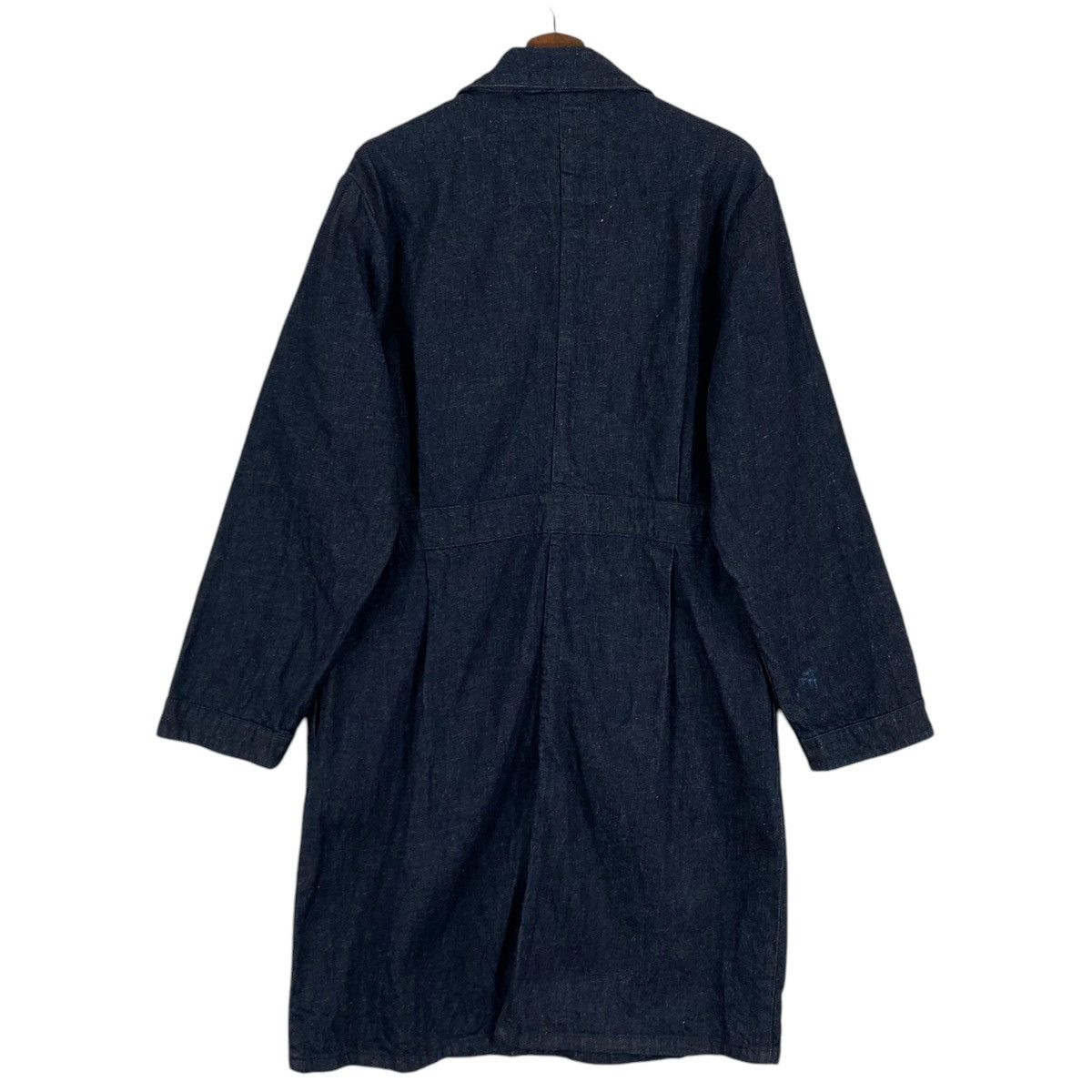 Blue Blue Japan × Japanese Brand VINTAGE GRAND GLOBAL OKAYAMA PREMIUM DENIM BUTTON JACKET Size US M / EU 48-50 / 2 - 9 Thumbnail