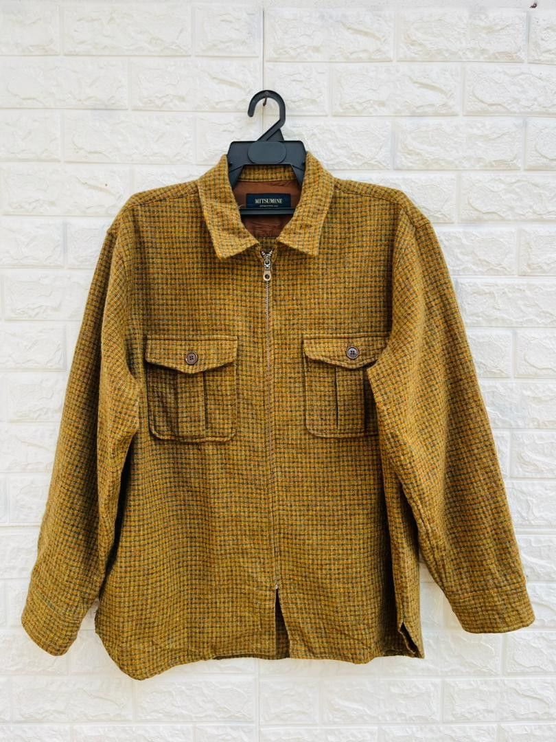 Vintage Mitsumine Wool Japanese Designer Fashion Style