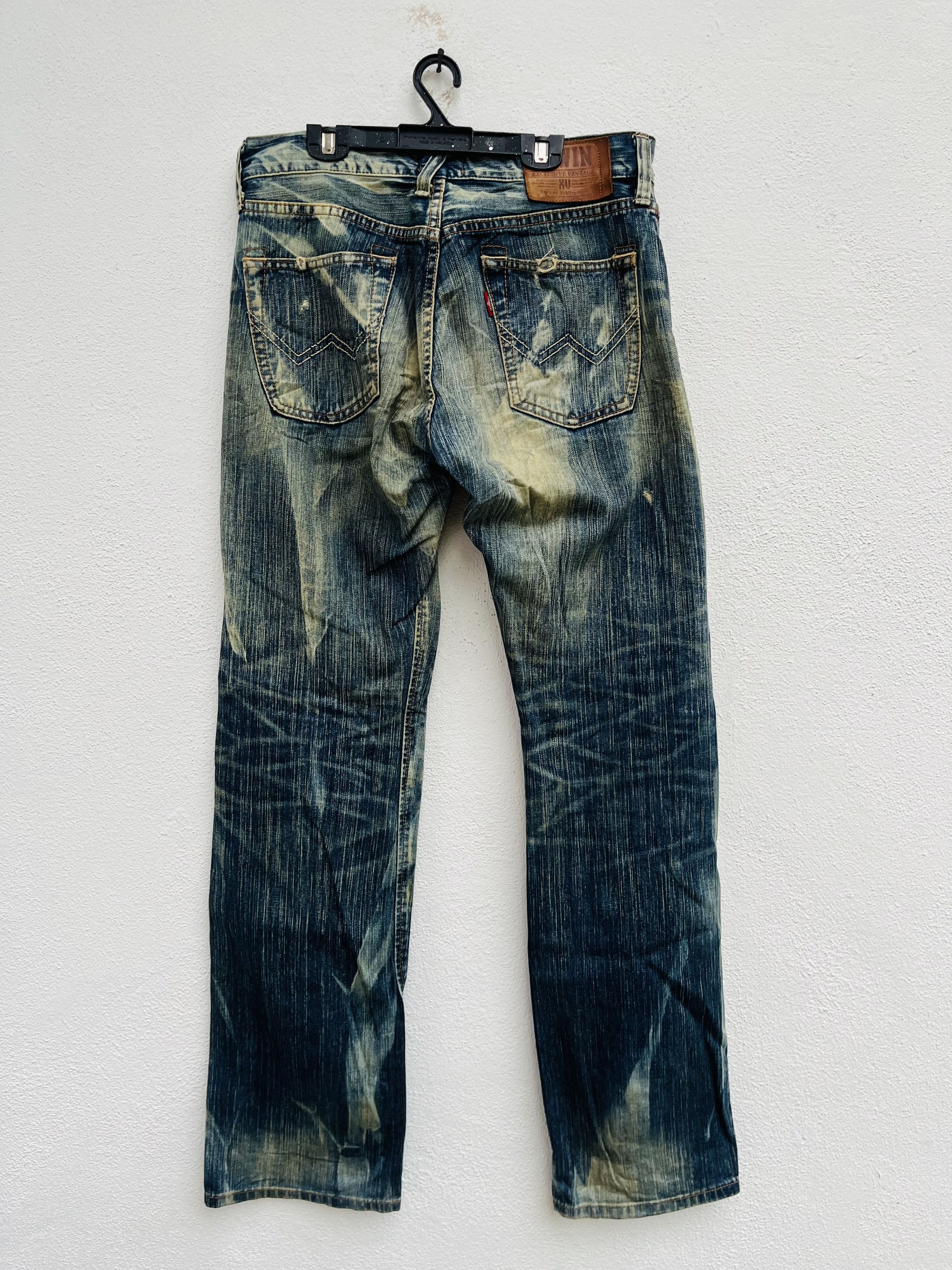 Edwin × Japanese Brand Vintage Edwin Exclusive XV Japanese Distressed Fashion Style Size US 31 - 2 Thumbnail