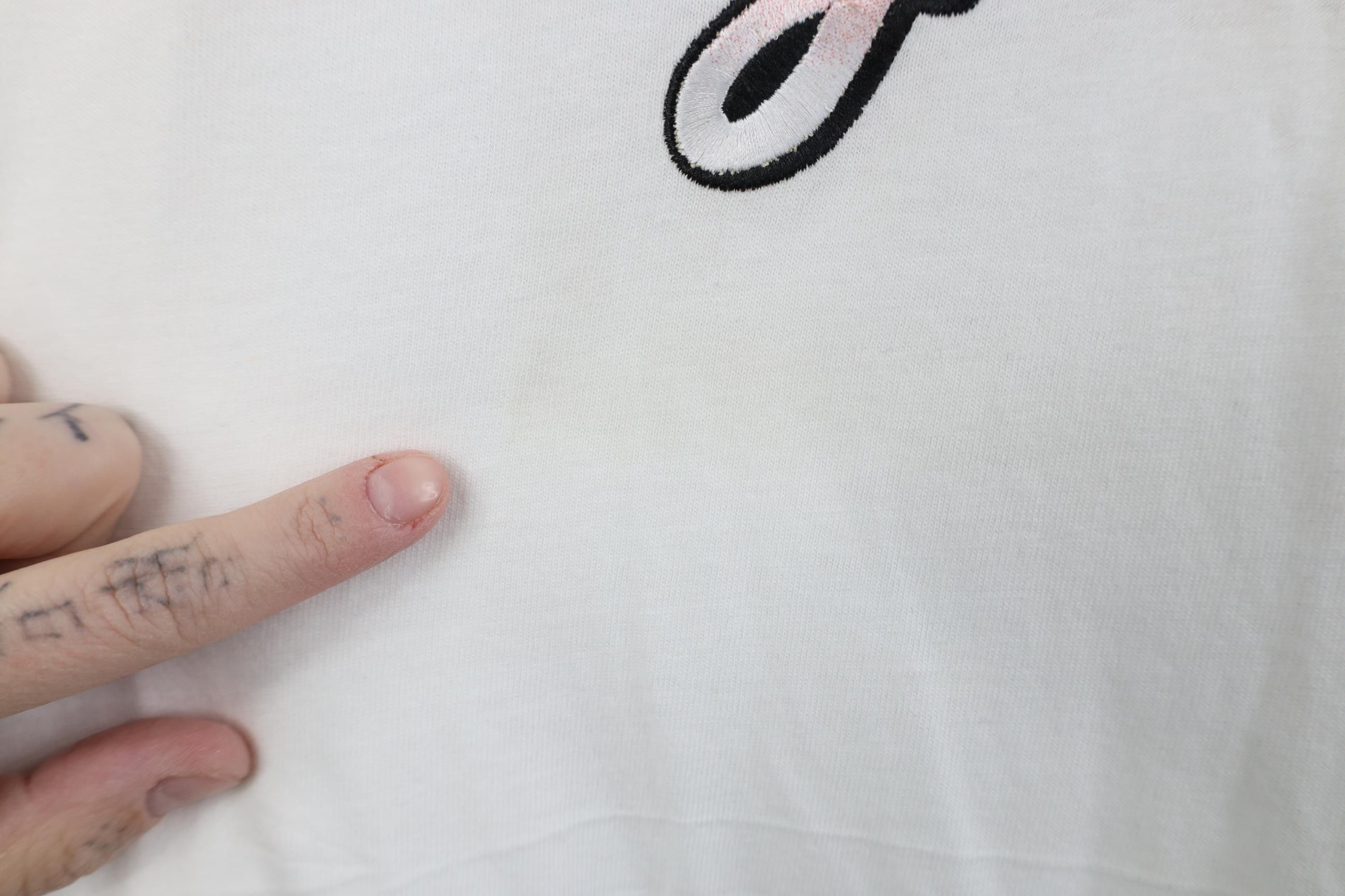 Marithe + Francois Girbaud Deadstock Vintage 90s Marithe Francois Girbaud Spell T-Shirt Size US XXL / EU 58 / 5 - 5 Thumbnail