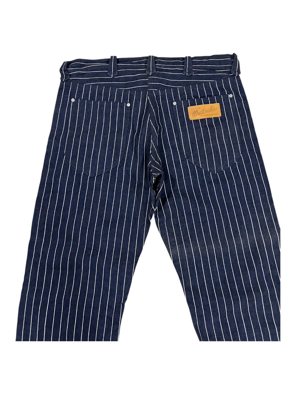 Samurai Jeans RARE Union Made Indigo Wabash Motorcyclist Biker Jean Denim Size US 36 / EU 52 - 2 Thumbnail