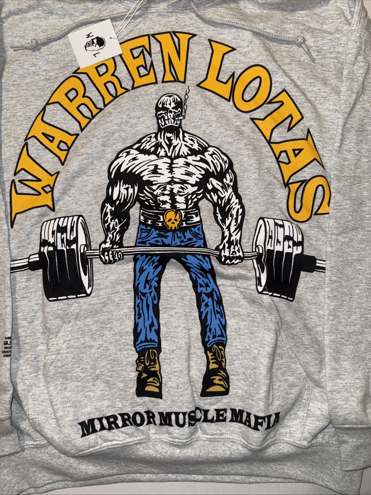 Warren Lotas WARREN LOTAS HOODIE MIRROR MUSCLE MAFIA MMM DEADLIFT