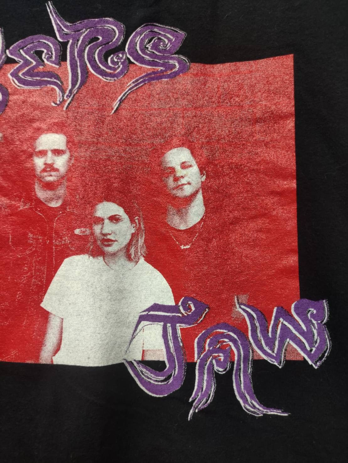 Band Tees Rare! Tigers Jaw Band UK Tour Promo T-Shirt Size US L / EU 52-54 / 3 - 5 Thumbnail