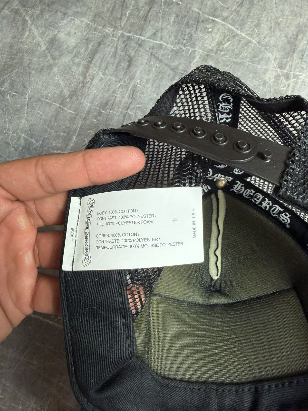 Chrome Hearts Chrome Hearts Hollywood Fuck Trucker Hat Size ONE SIZE - 7 Thumbnail