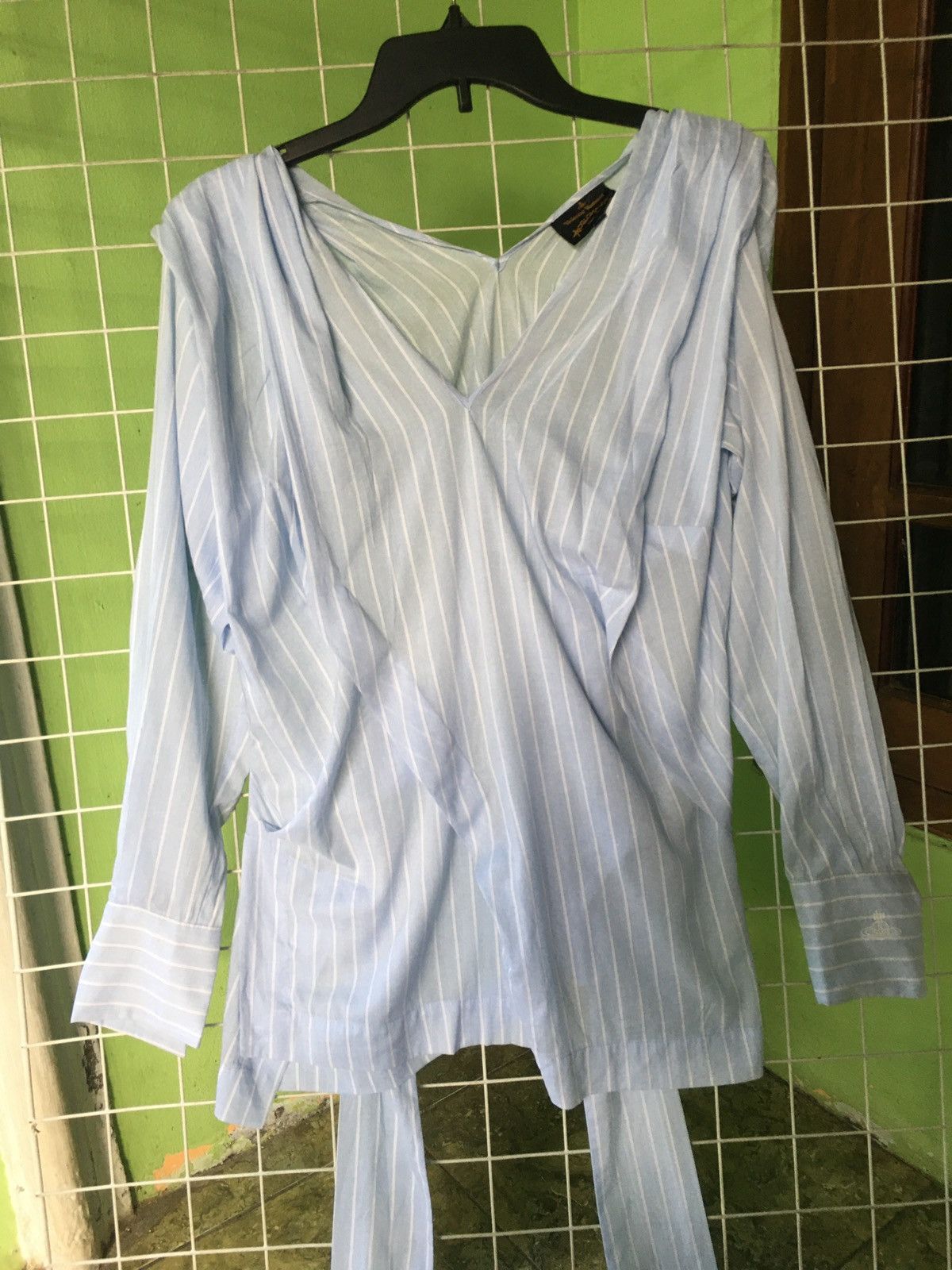 Vivienne Westwood Vivienne Westwood Anglomania Assymetric Blue stripe Size XS / US 0-2 / IT 36-38 - 2 Thumbnail