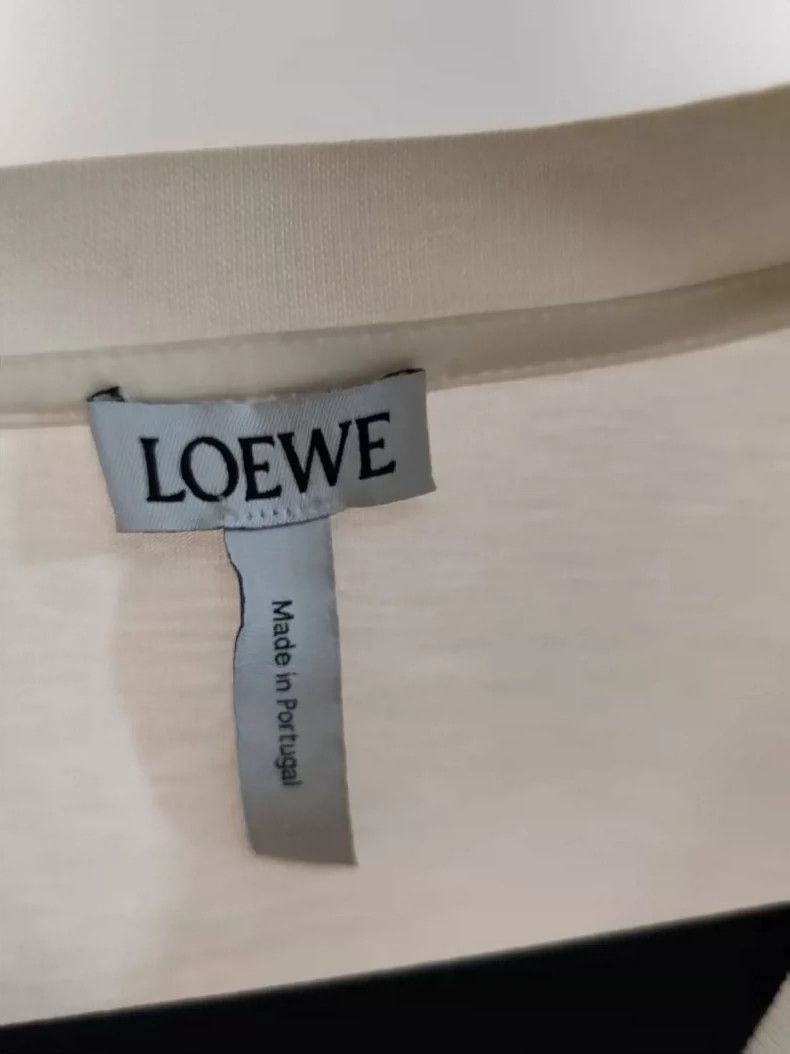 Loewe LOEWE Embroidered logo short sleeves Size US S / EU 44-46 / 1 - 3 Thumbnail
