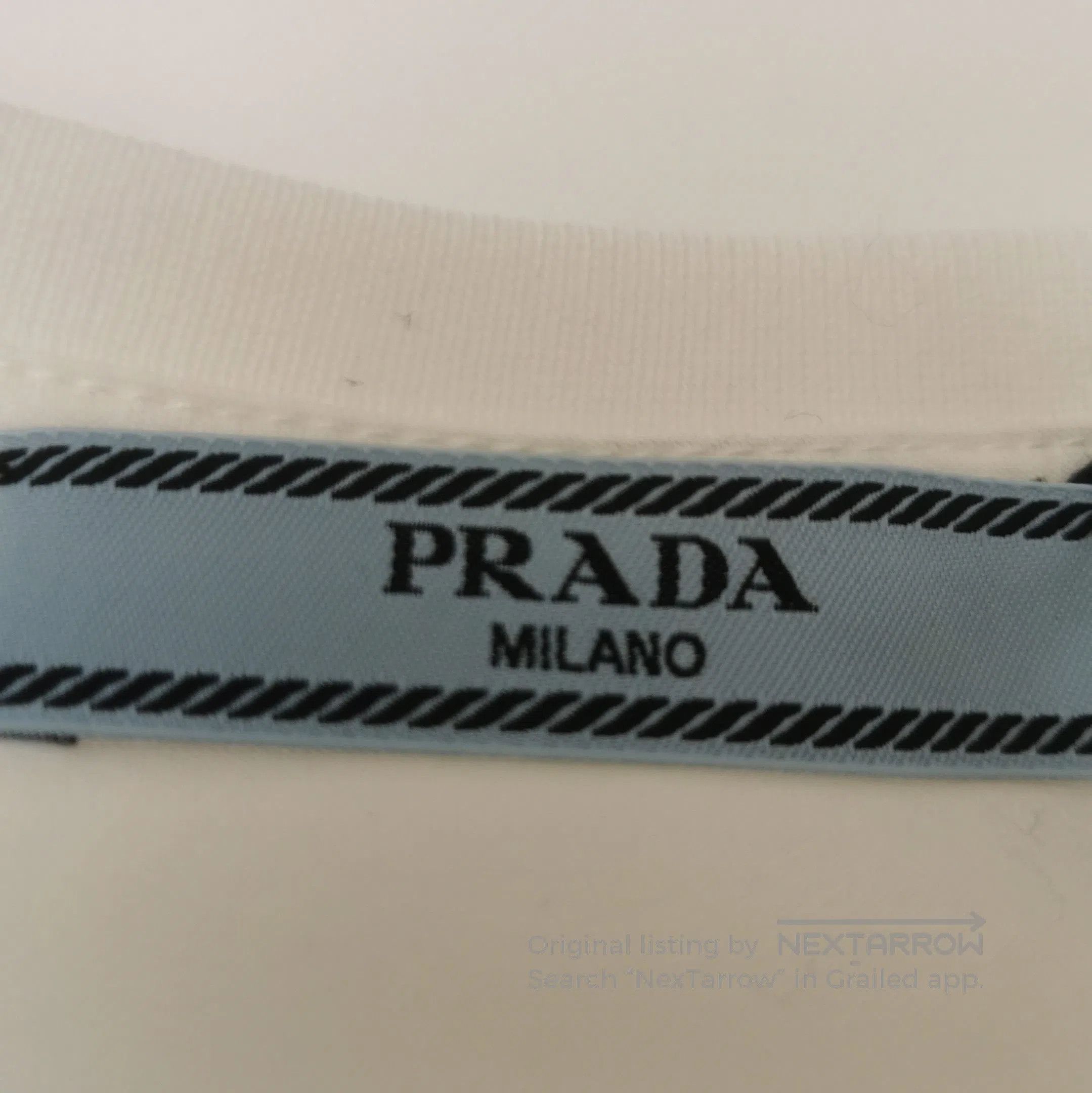 Prada Prada Cotton Crew Neck T. Size S / US 4 / IT 40 - 4 Thumbnail