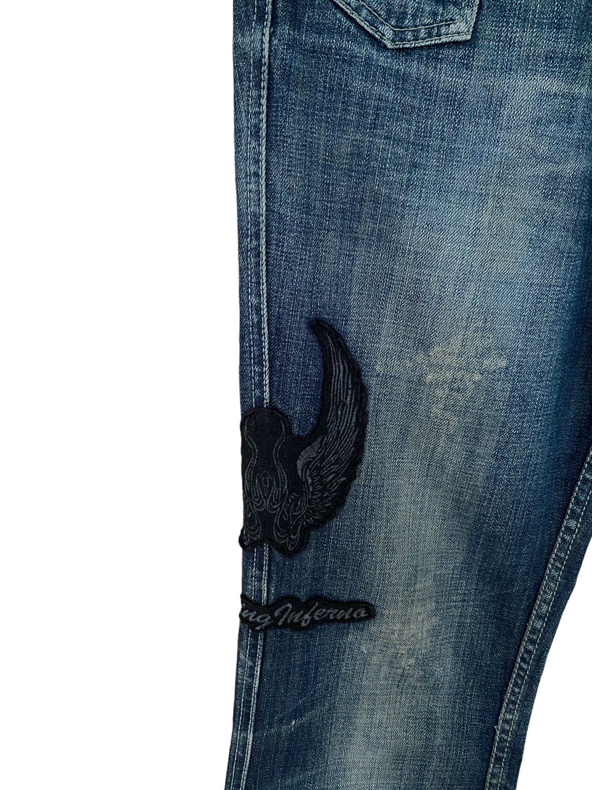 Vintage × semanticdesign Vintage Japanese Brand Semantic Design Flared Jeans 1990s Size US 30 / EU 46 - 3 Thumbnail
