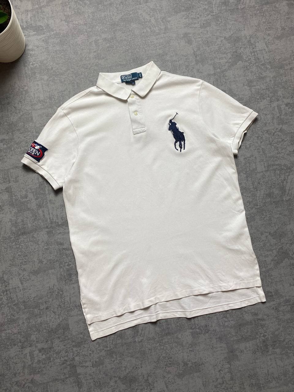 Polo Ralph Lauren × Vintage Vintage Polo Ralph Lauren US Open Tennis Polo Golf Shirt Size US L / EU 52-54 / 3 - 3 Thumbnail