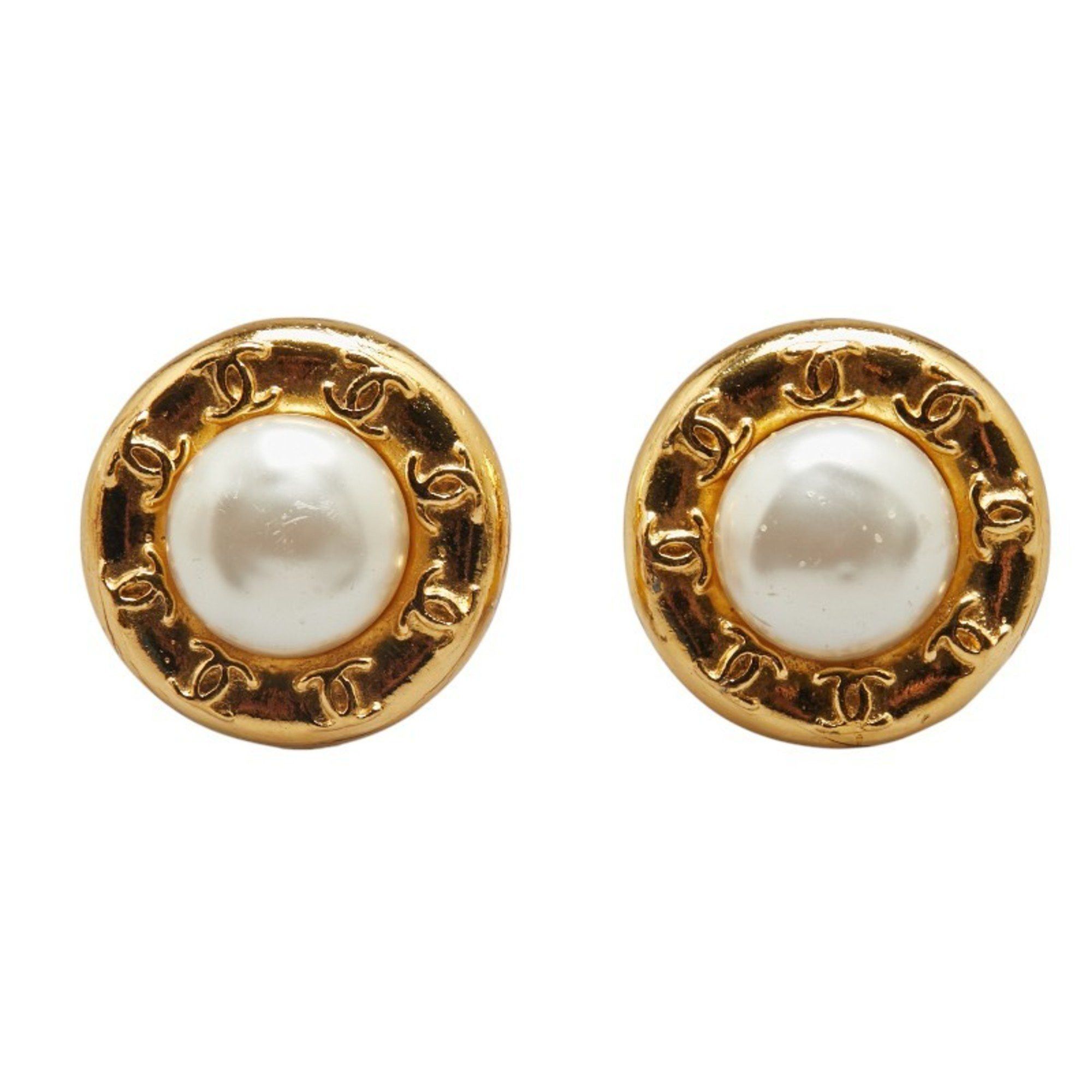 Chanel Chanel Coco Mark earring Size ONE SIZE - 1 Thumbnail