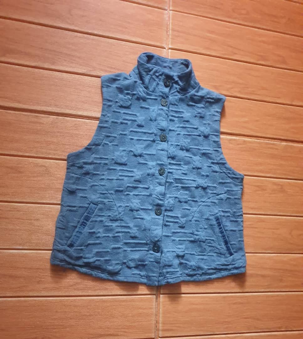 Japanese Brand Raycavic blue Colour harajuku Vest Size L / US 10 / IT 46 - 4 Thumbnail