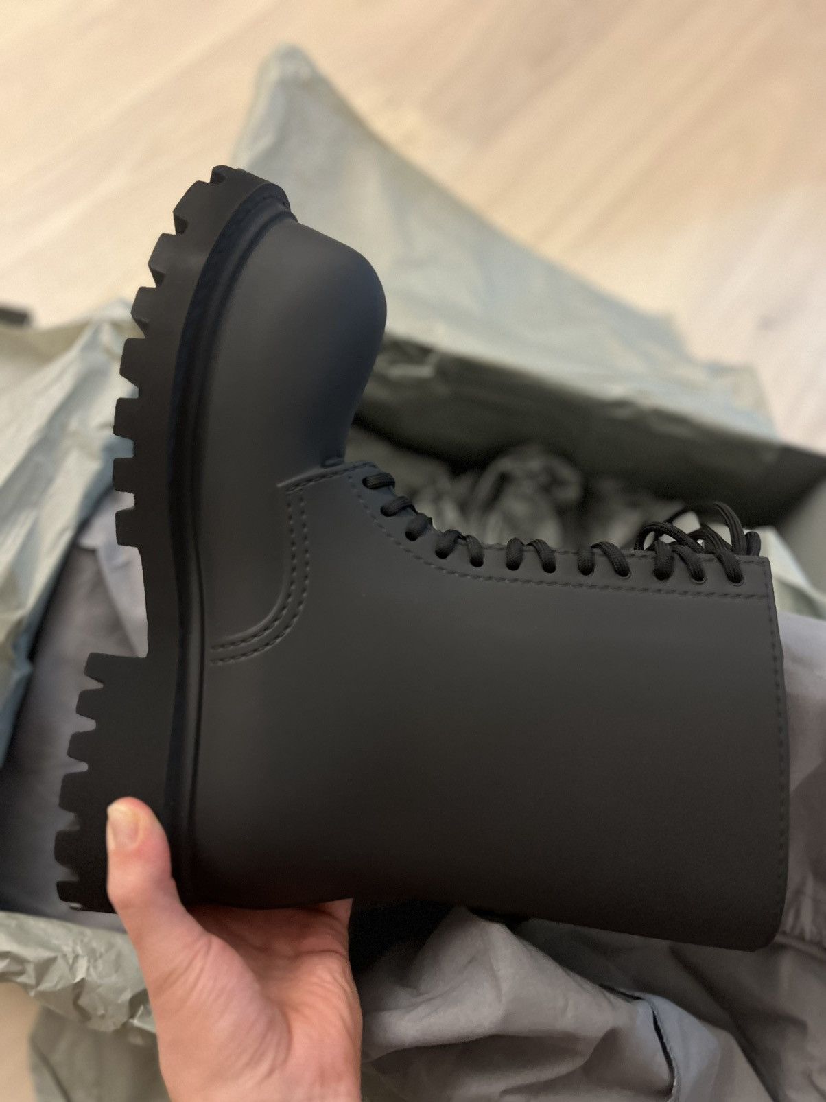 Balenciaga Balenciaga Steroid boots black Size US 9 / EU 42 - 8 Thumbnail