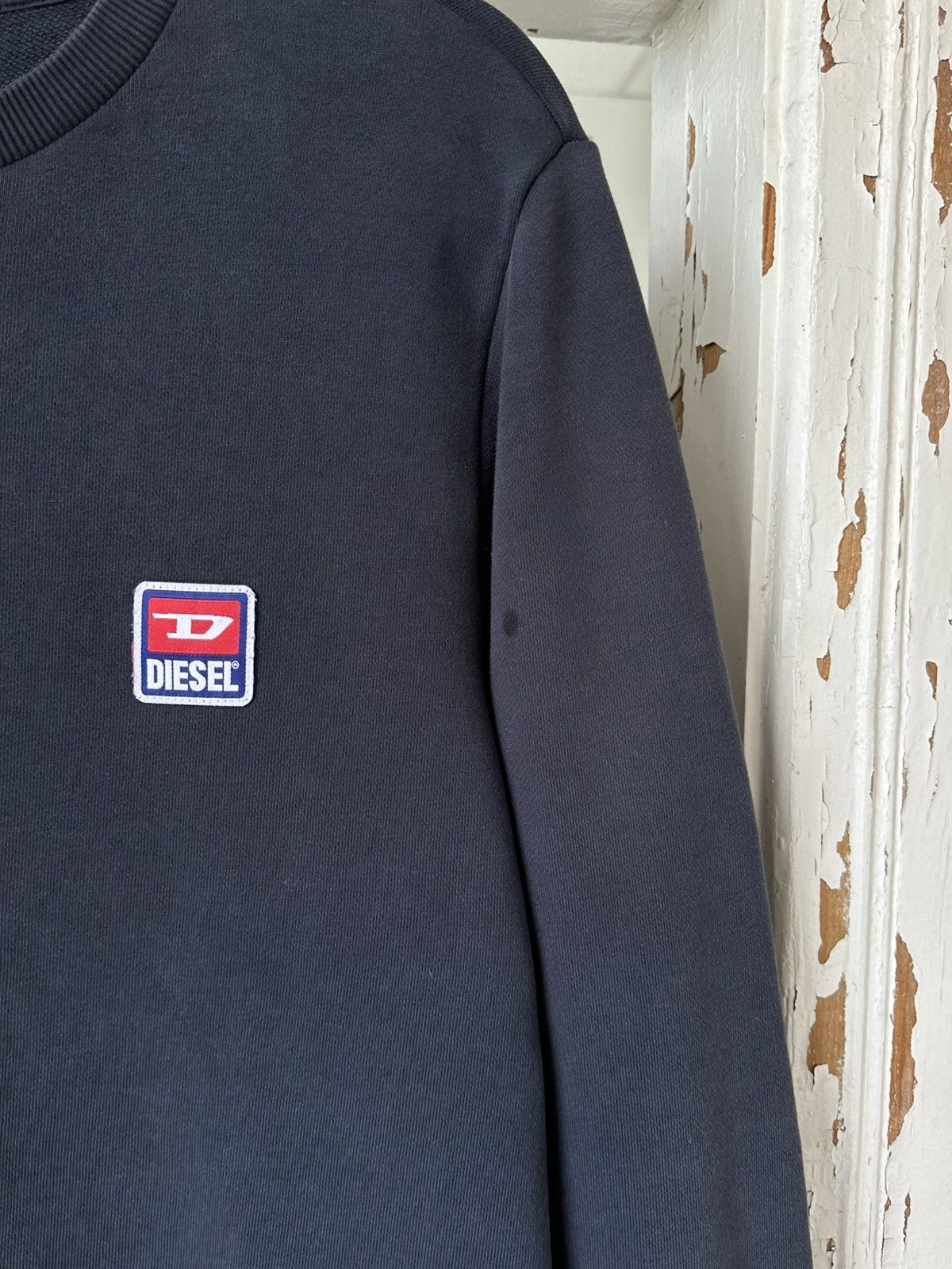Diesel × Vintage Vintage Diesel Navy Sweatshirt Size US M / EU 48-50 / 2 - 5 Thumbnail