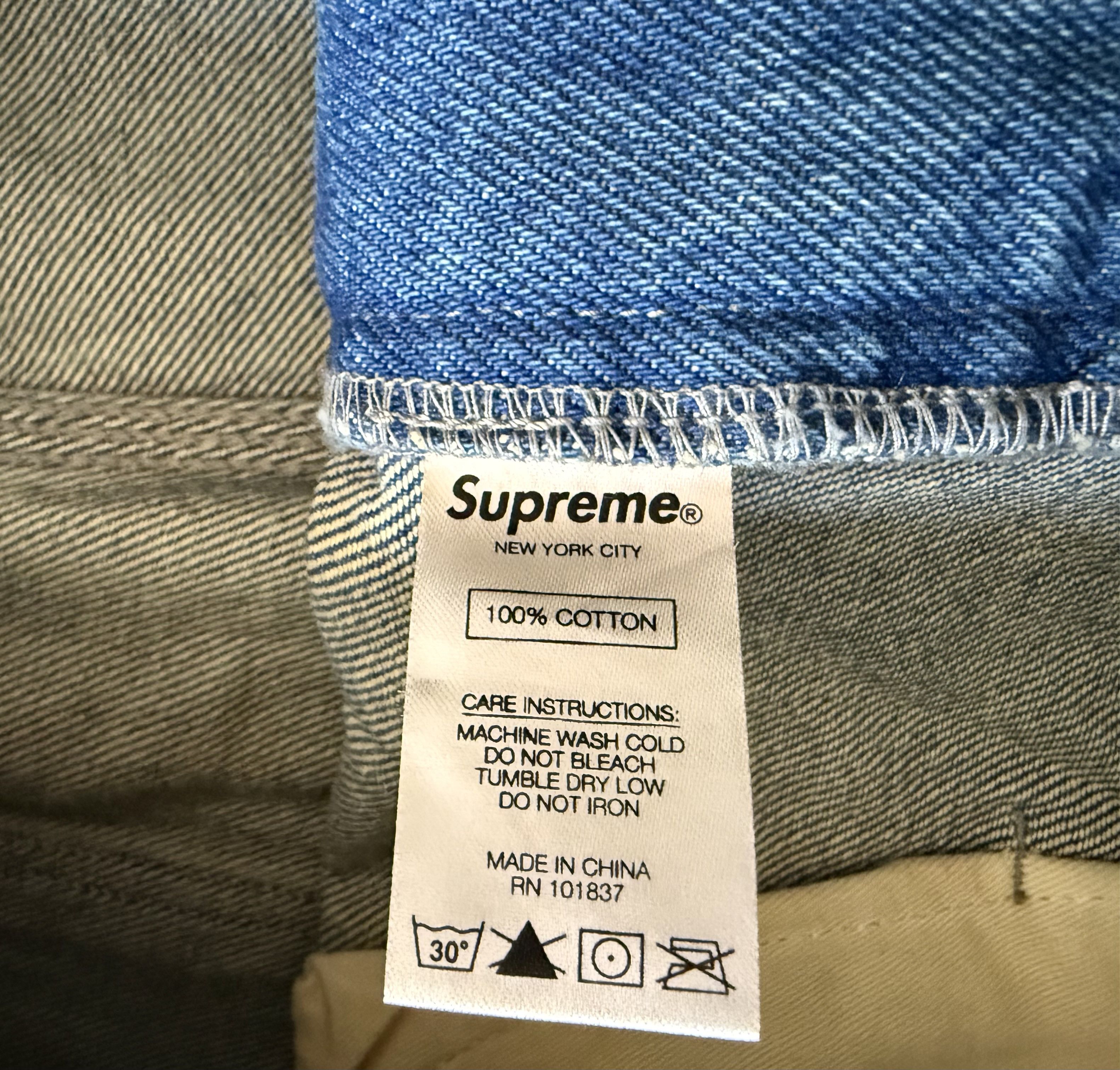 Supreme Supreme Graffitti handstyle denim shorts Size US 36 / EU 52 - 4 Thumbnail