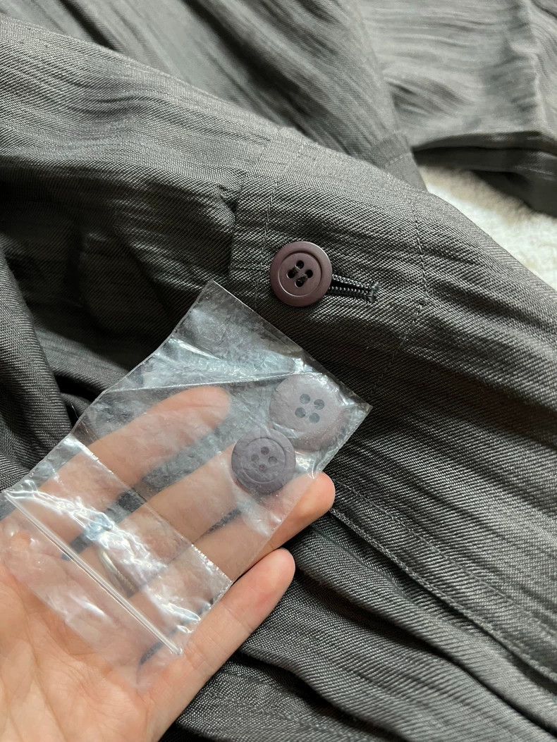 Issey Miyake Issey Miyake size:M Grey Chinese-style trousers Size 42" / US 20 - 3 Thumbnail