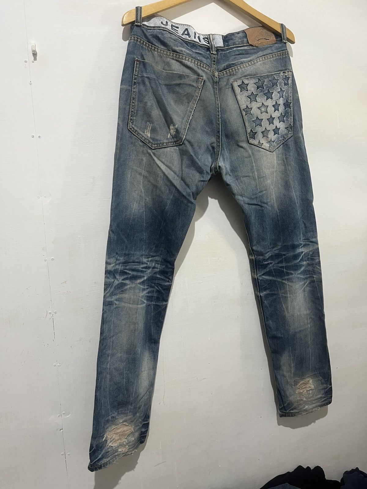 Oakley Oakley denim jeans faded with tear Size US 34 / EU 50 - 3 Thumbnail