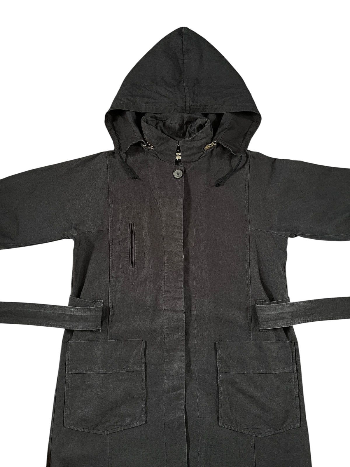 Designer × Isabel Marant × Isabel Marant Etoile Isabel Marant Étoile Linen Long Coat Size S / US 4 / IT 40 - 6 Thumbnail