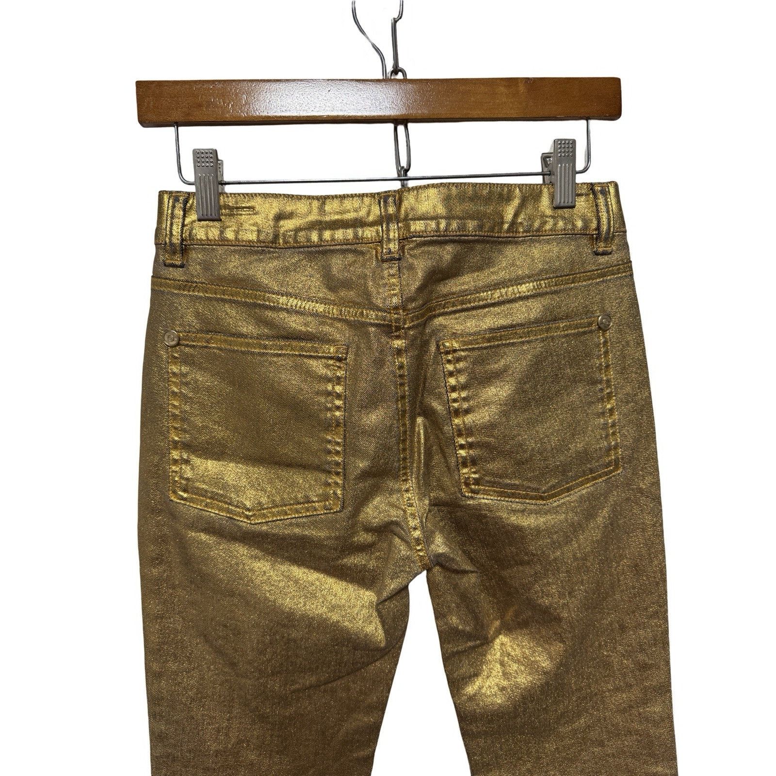 Chanel CHANEL NWT Gold Denim Djuns Size 34 $1450 Size 34" / US 12 / IT 48 - 6 Thumbnail