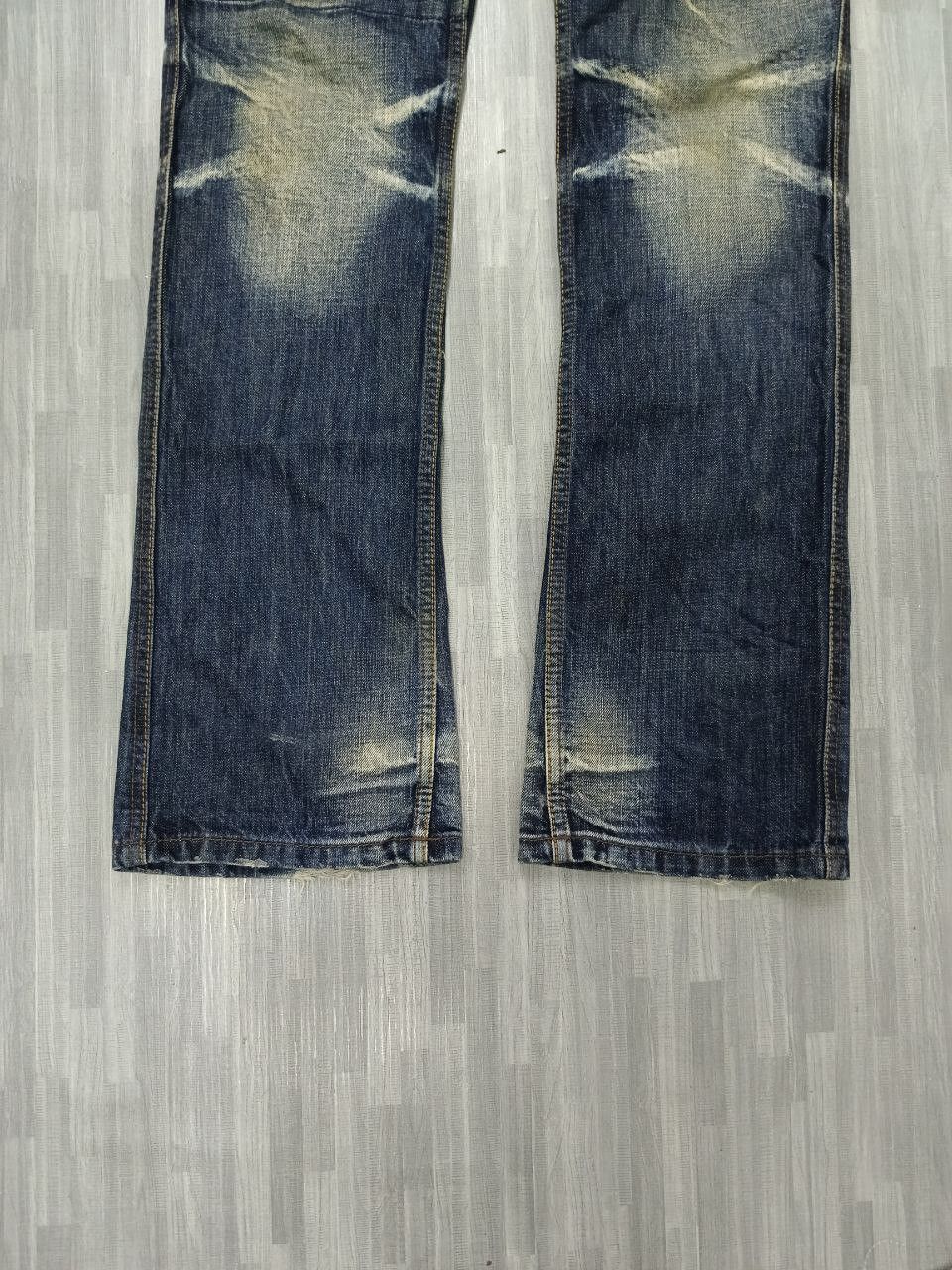 Nicole Club SICK FLARE RUSTY NICOLE HIDEAWAYS DENIM PANTS Size US 31 - 6 Thumbnail