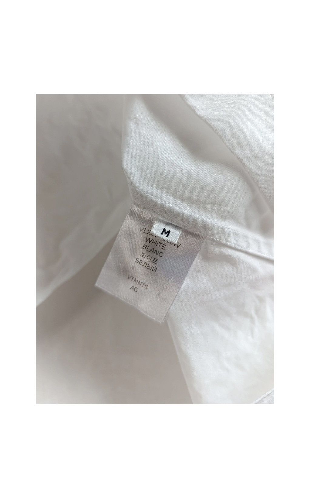 Vetements Vetements Graffiti Barcode Button Up Shirt Size US M / EU 48-50 / 2 - 6 Thumbnail
