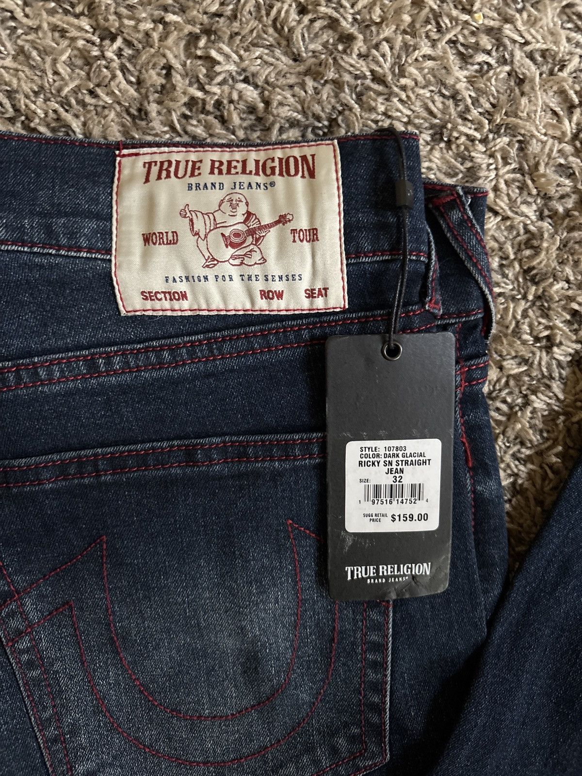 True Religion True Religion straight leg jeans Size US 32 / EU 48 - 3 Thumbnail