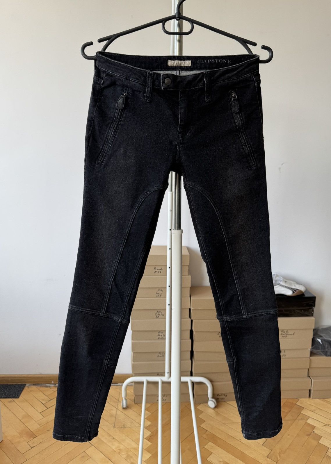 Burberry × Vintage Burberry Brit Avant Garde Denim Pants Size 27" / US 4 / IT 40 - 2 Thumbnail
