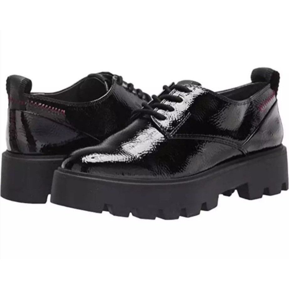 Franco Sarto FRANCO SARTO / L-Balinlaced / Womens / Black Patent / Leath Size US 6.5 / IT 36.5 - 2 Thumbnail