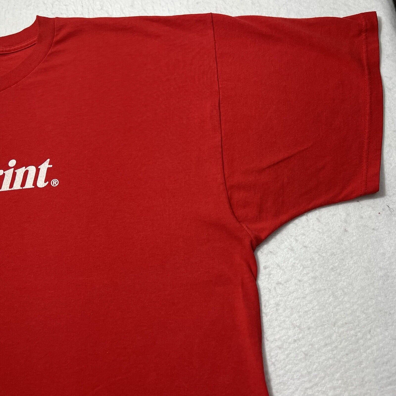 Fruit Of The Loom Vintage Fruit of the Loom Sprint Community Volunteer Tee Size US XXL / EU 58 / 5 - 4 Thumbnail