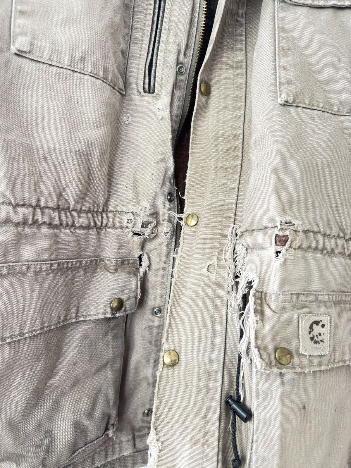 Carhartt VTG Carhartt Tan Jacket Size US XL / EU 56 / 4 - 3 Thumbnail