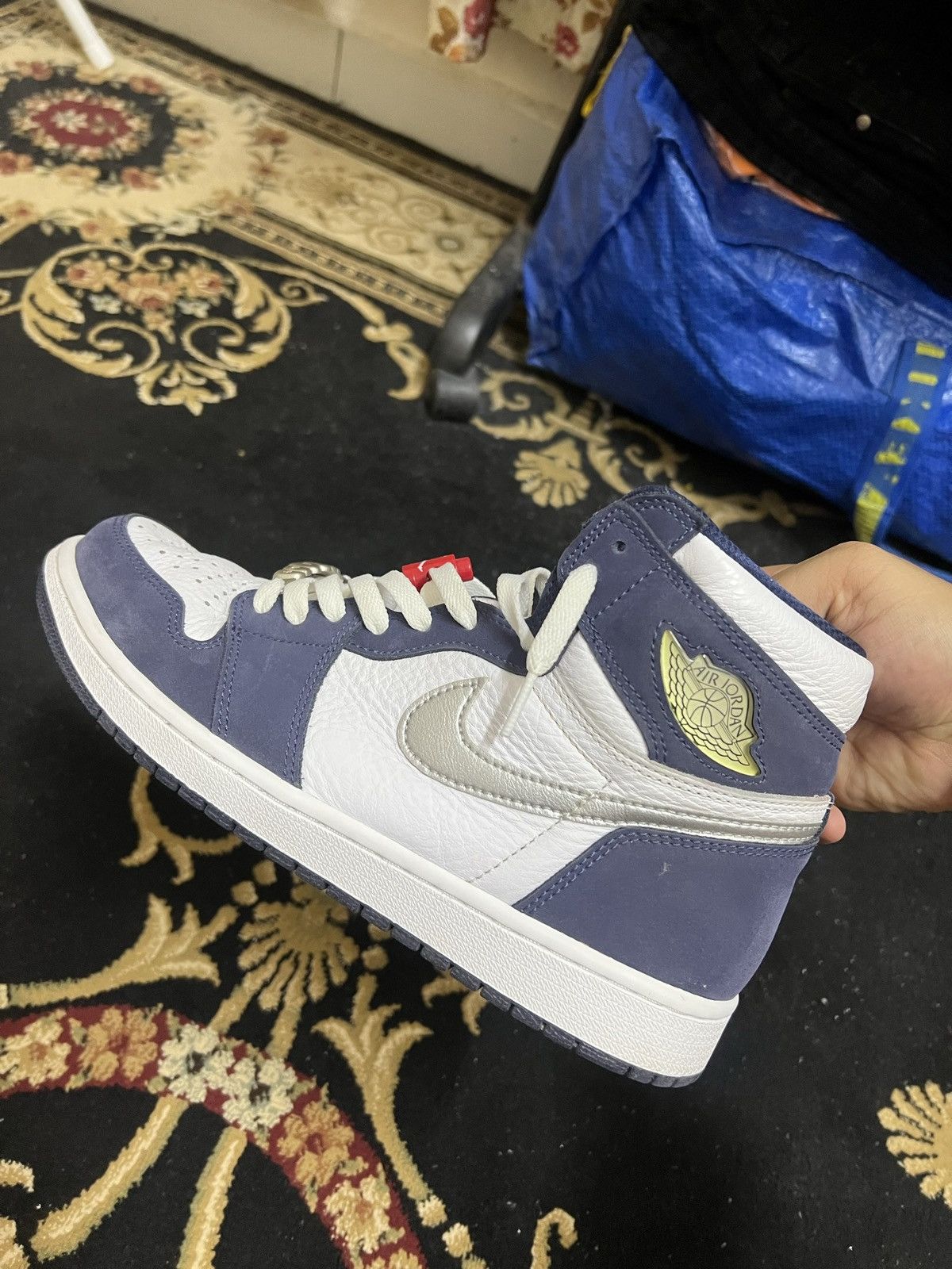 Jordan Brand Air Jordan 1 Retro High Co.Jp “Midnight Navy Size US 9.5 / EU 42-43 - 1 Thumbnail