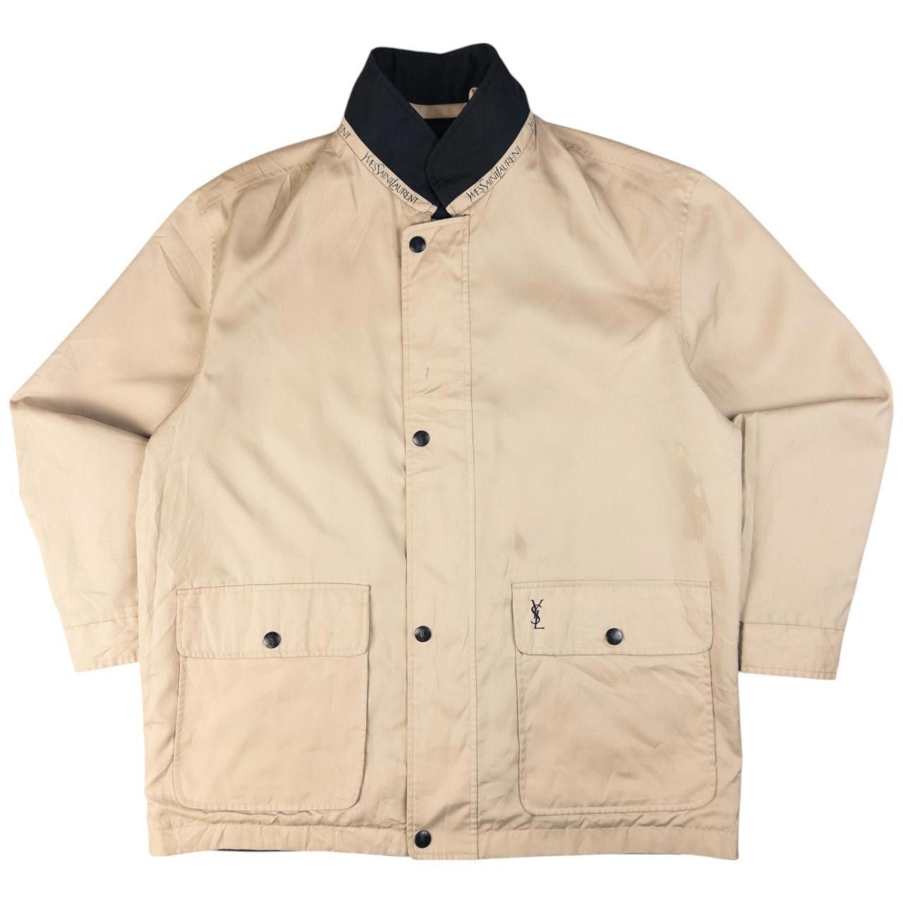 Yves Saint Laurent Vintage YSL Yves Saint Laurent Reversible Jacket Size L Size US L / EU 52-54 / 3 - 2 Thumbnail