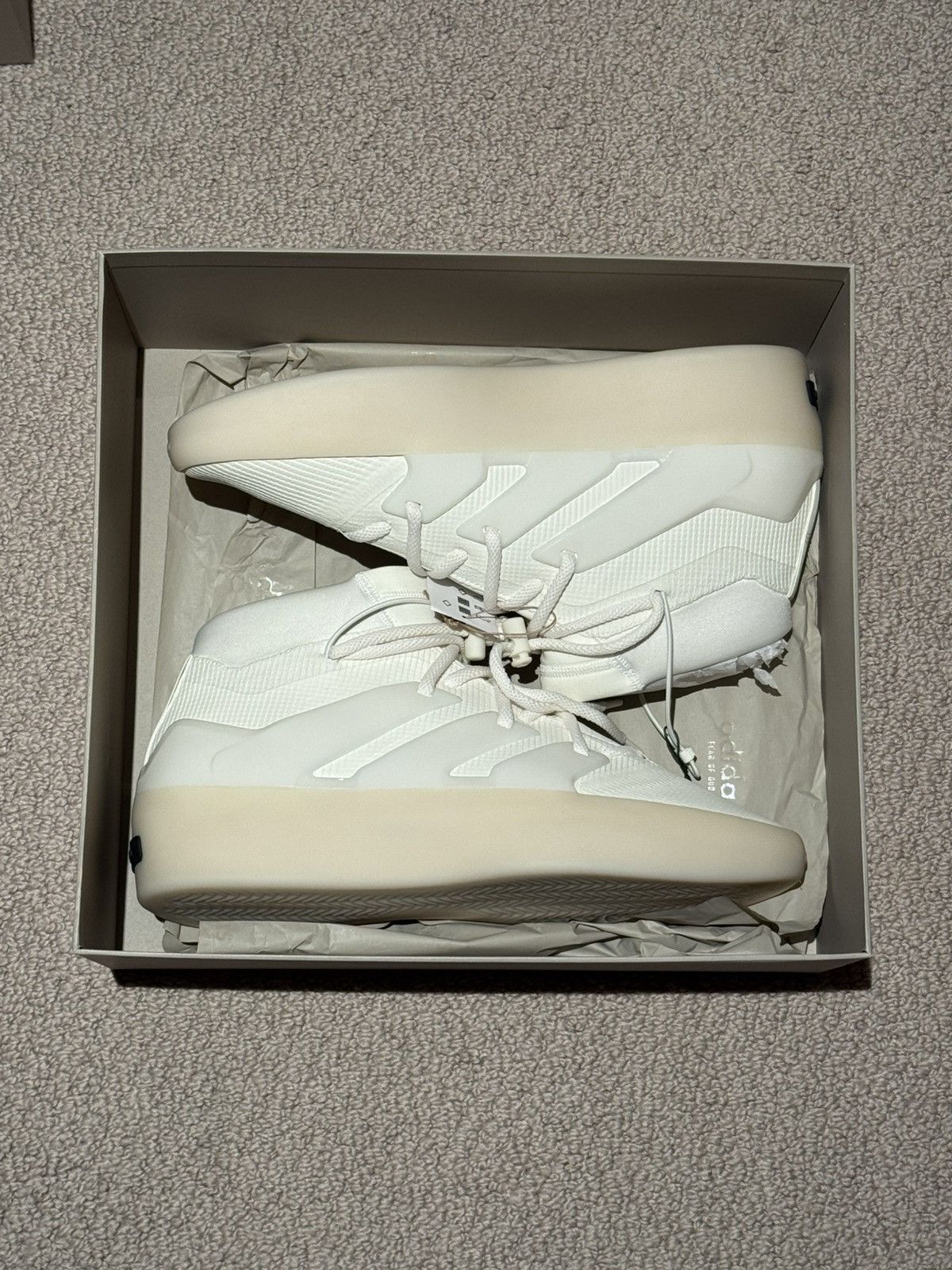 Adidas × Fear of God Adidas x Fear of God Athletics Basketball ‘Cream White’ Size US 13 / EU 46 - 6 Thumbnail