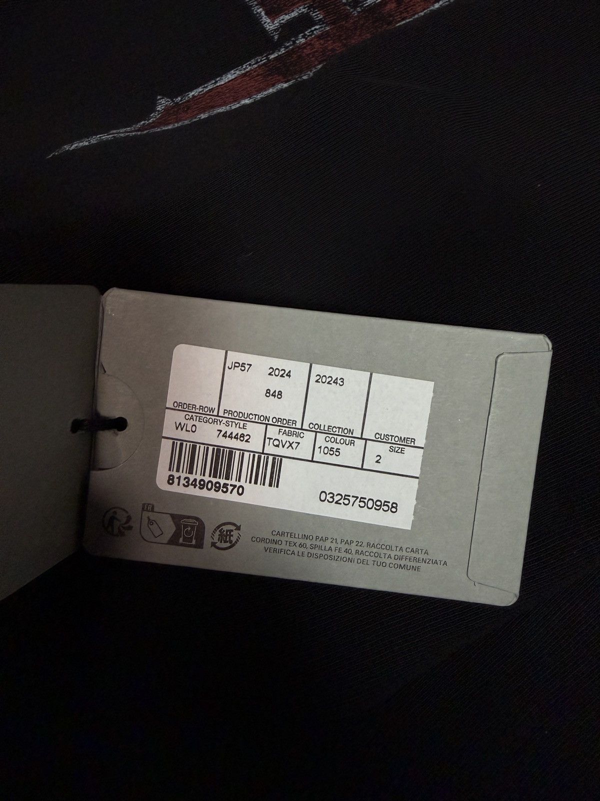 Balenciaga Balenciaga Paris Moon Hoodie No Pocket Black Size US M / EU 48-50 / 2 - 10 Thumbnail