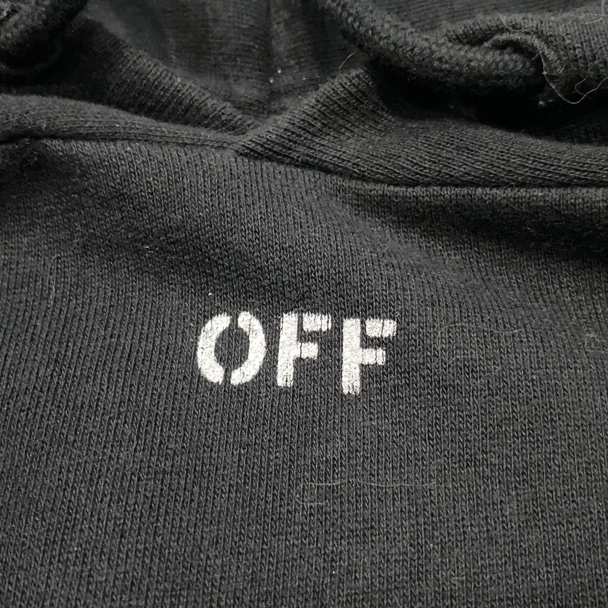 Off-White Off White Black Pullover Hoodie Size US XS / EU 42 / 0 - 6 Thumbnail