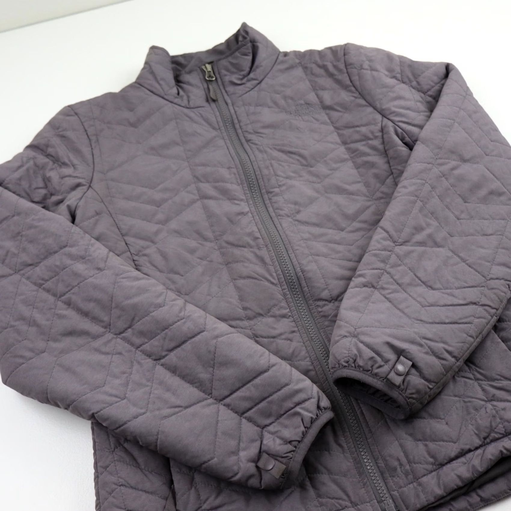 The North Face The North Face Jacket Puffer Quilted Insulated Womens M Purple Lightweight Coat Size M / US 6-8 / IT 42-44 - 3 Thumbnail