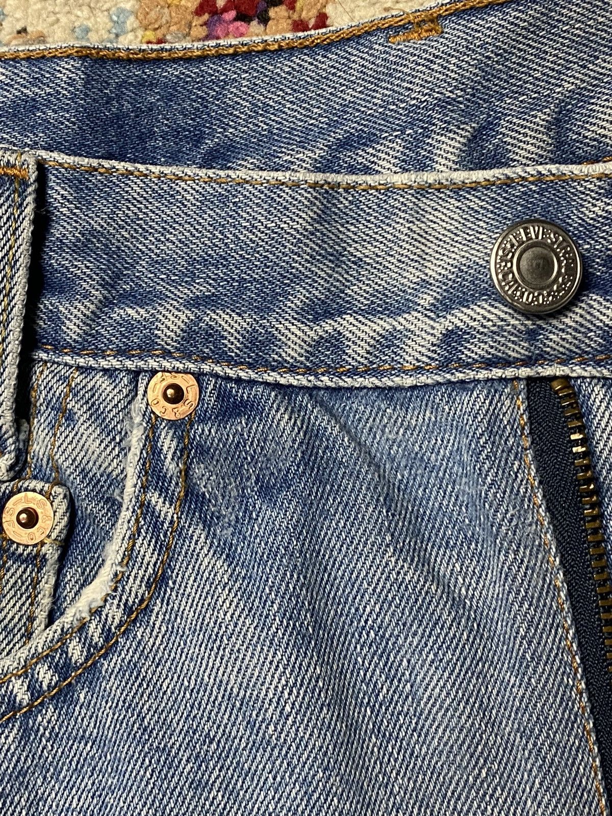 Levi's Levis Lot 550 Custom Destroyed Jeans Relaxed Fit Denim W30 Size US 30 / EU 46 - 10 Thumbnail