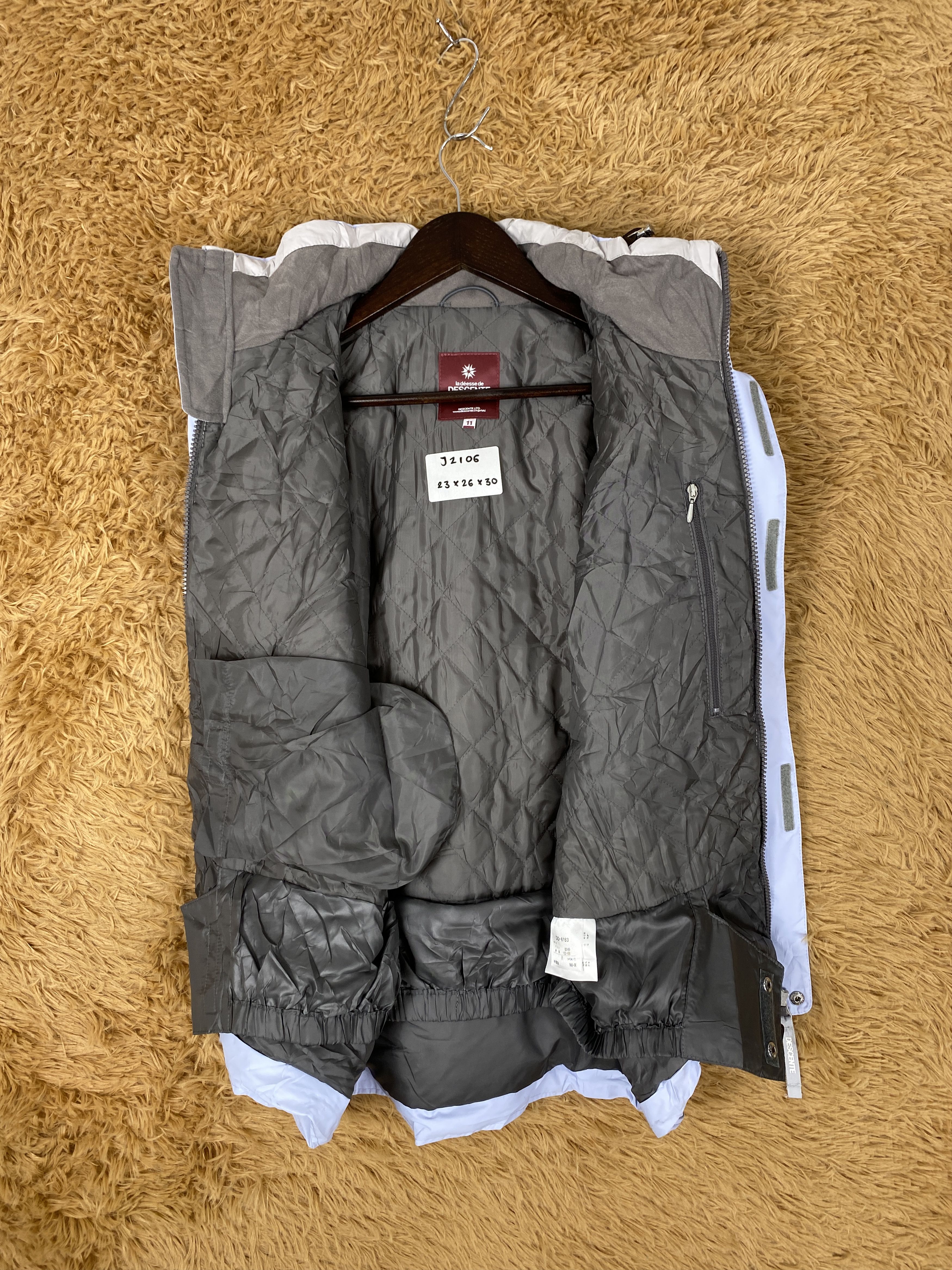 Descente × Vintage Vintage Descente Hoodie Quilted Lining Jacket Size US S / EU 44-46 / 1 - 7 Thumbnail