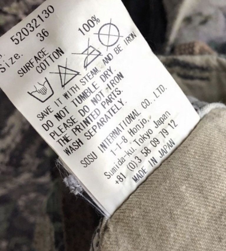 Maison MIHARA YASUHIRO $532 INSANE CAMOUFLAGE GREEN SHORTS PRINT CARGO Size US 36 / EU 52 - 4 Thumbnail
