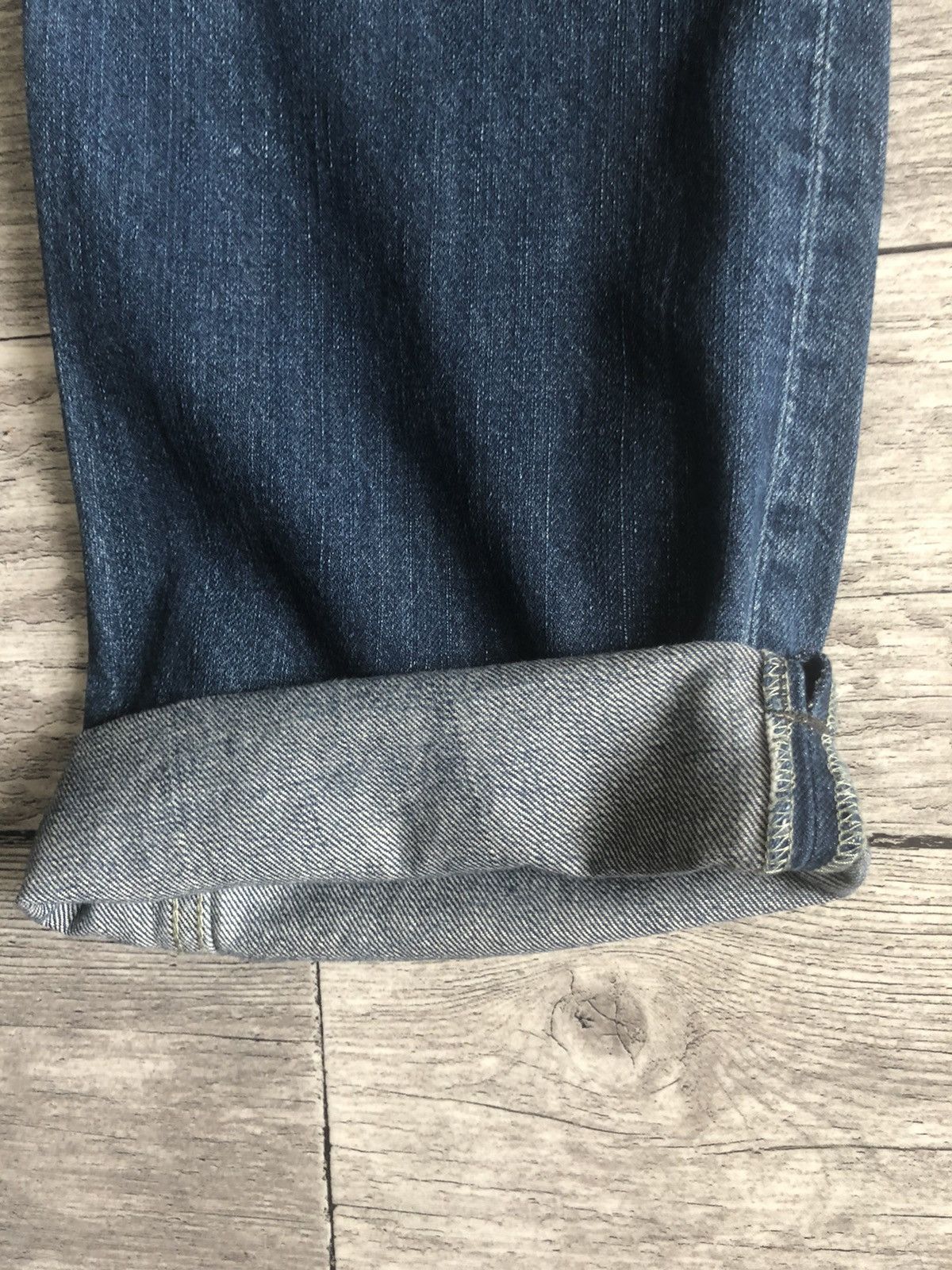 Evisu × Puma Sick Evisu x Puma denim blue jeans mint seagull Size US 32 / EU 48 - 6 Thumbnail