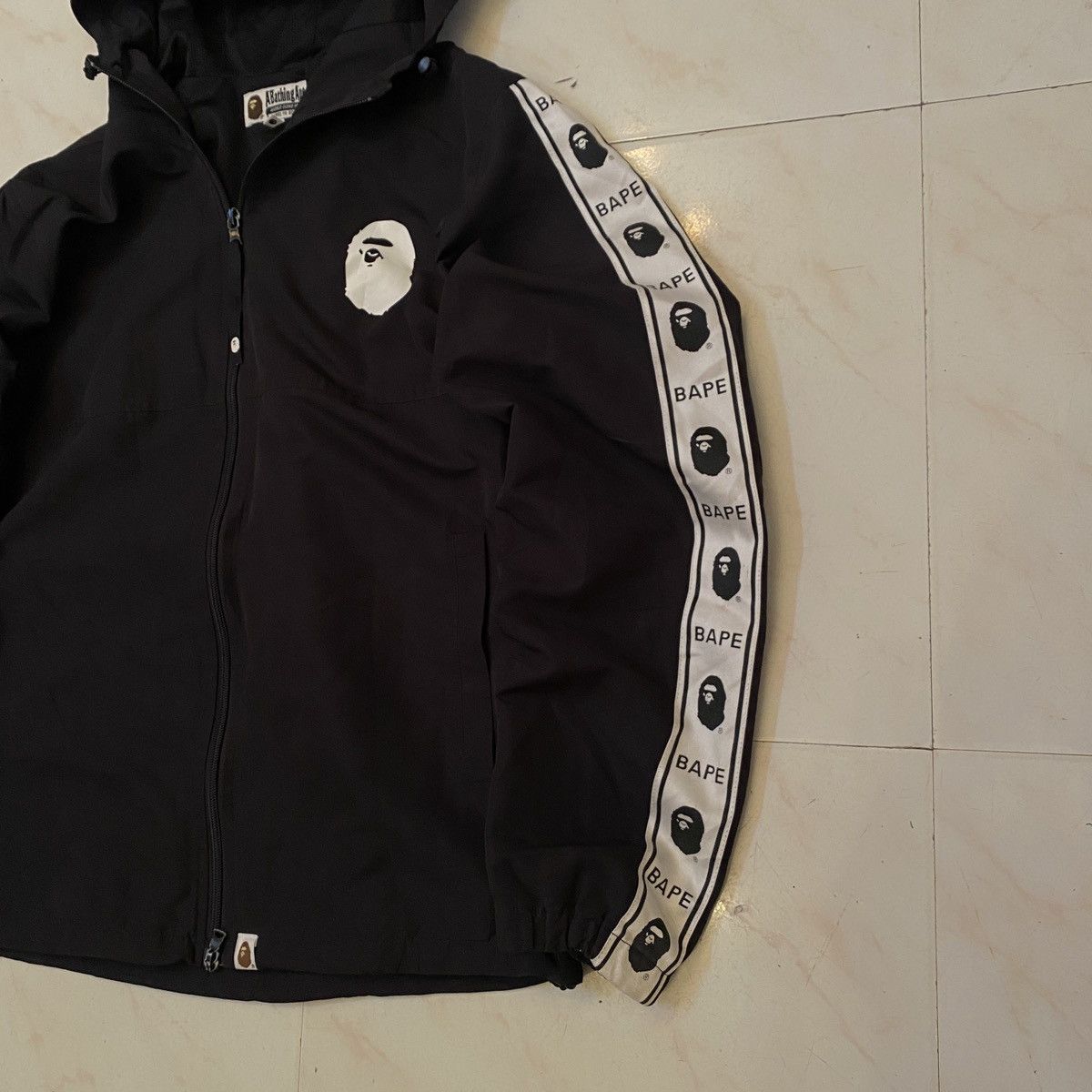 Bape Bape Summer 2018 Tape Line Track Jacket (Windbreaker) Size US S / EU 44-46 / 1 - 13 Thumbnail